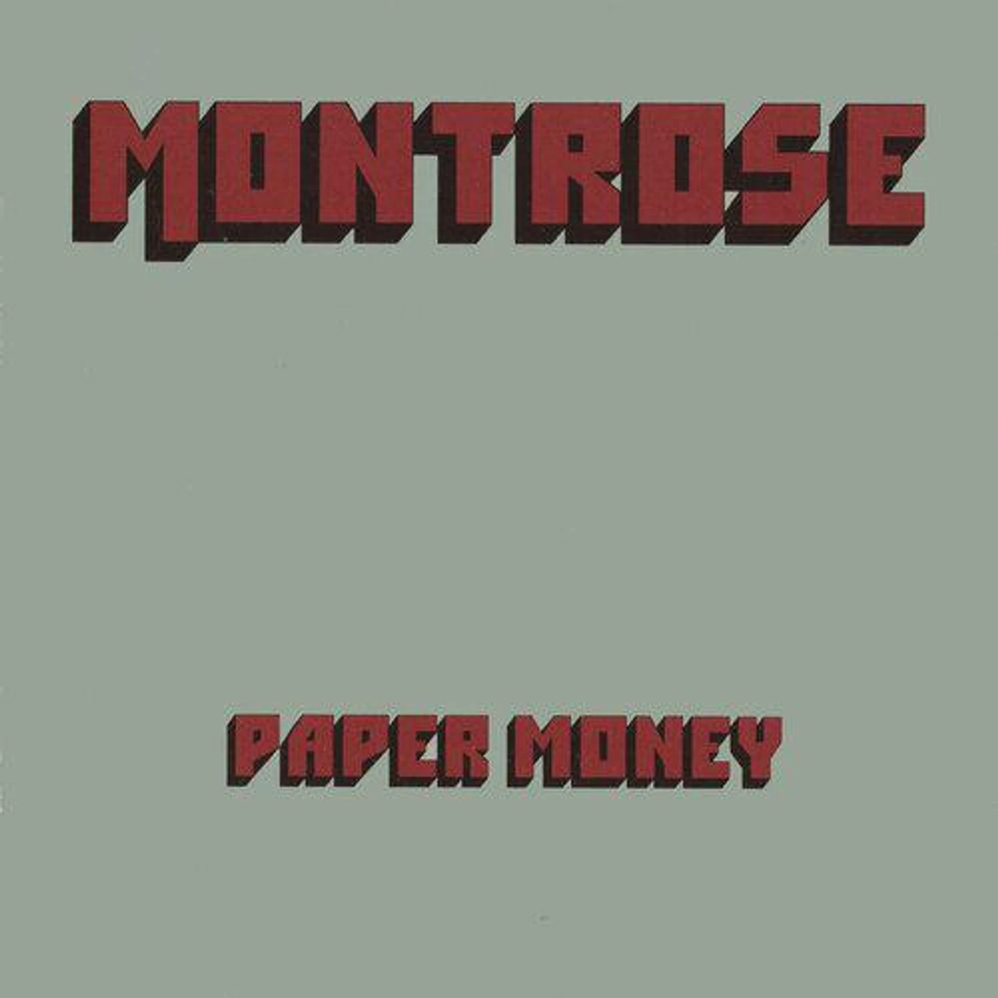 Montrose Paper Money (translucent green vinyl/limited edition)