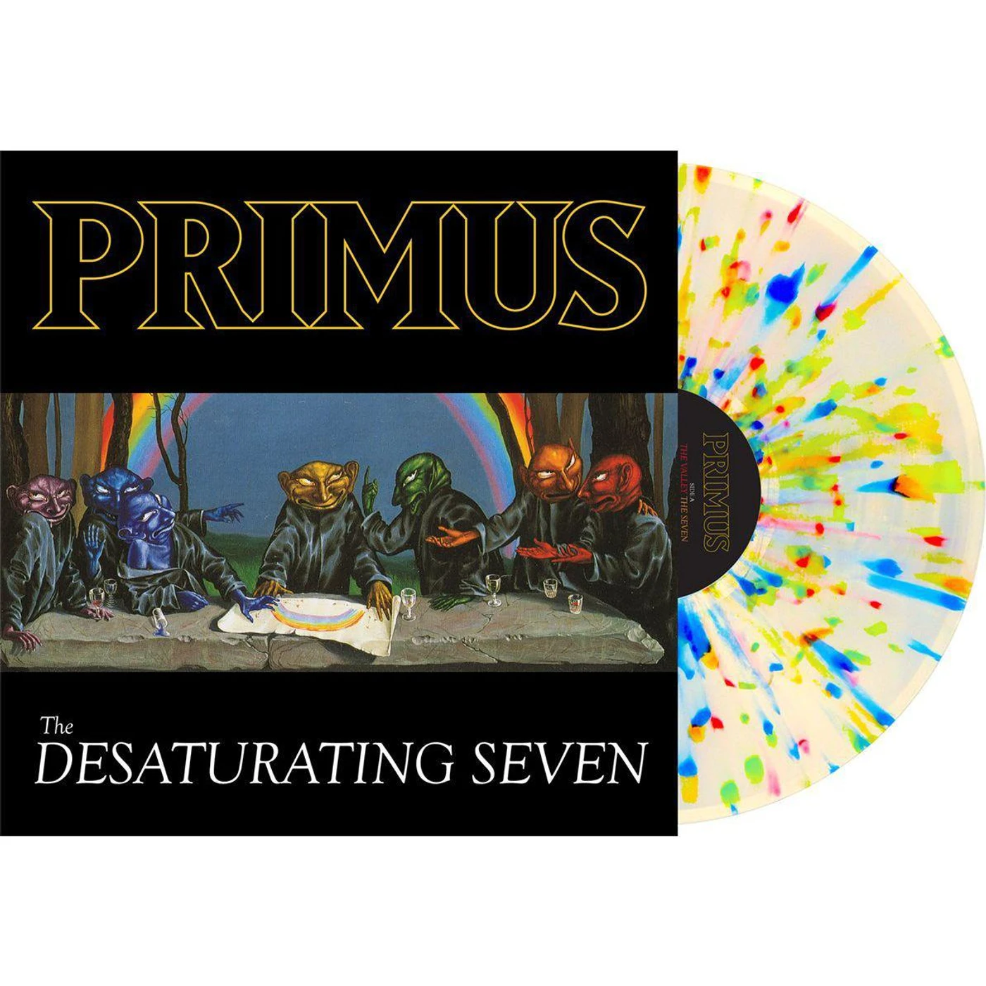Primus Desaturating Seven (Clear-rainbow Splatter) Vinyl Record