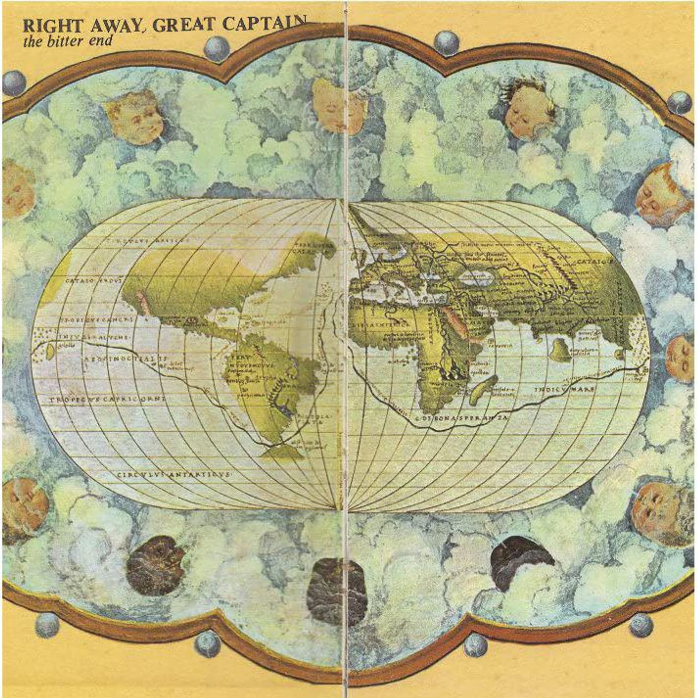 Right Away, Great Captain! Bitter End (Bone & Green Marble) Vinyl Record