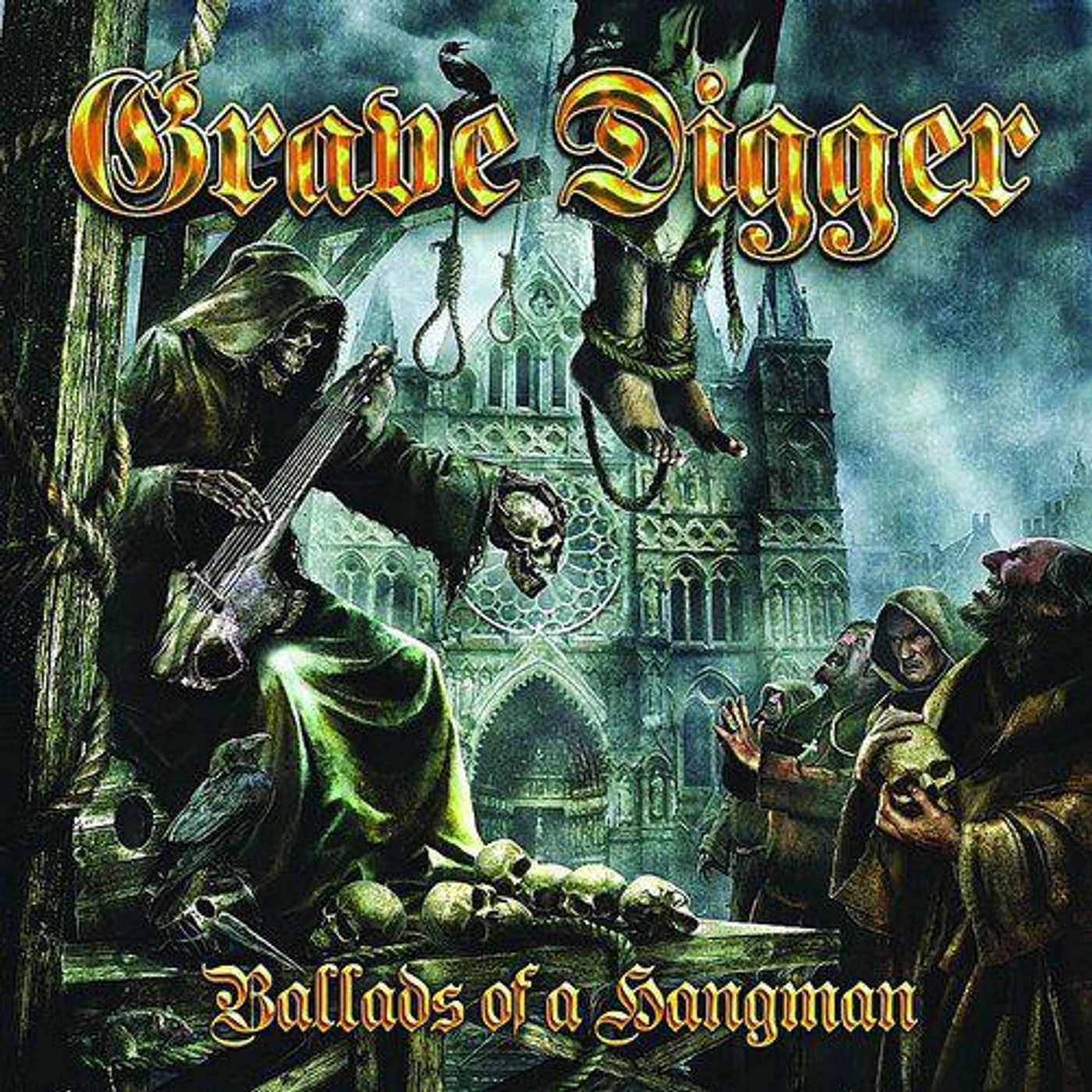 Grave Digger Ballads Of A Hangman (Yellow) Vinyl Record