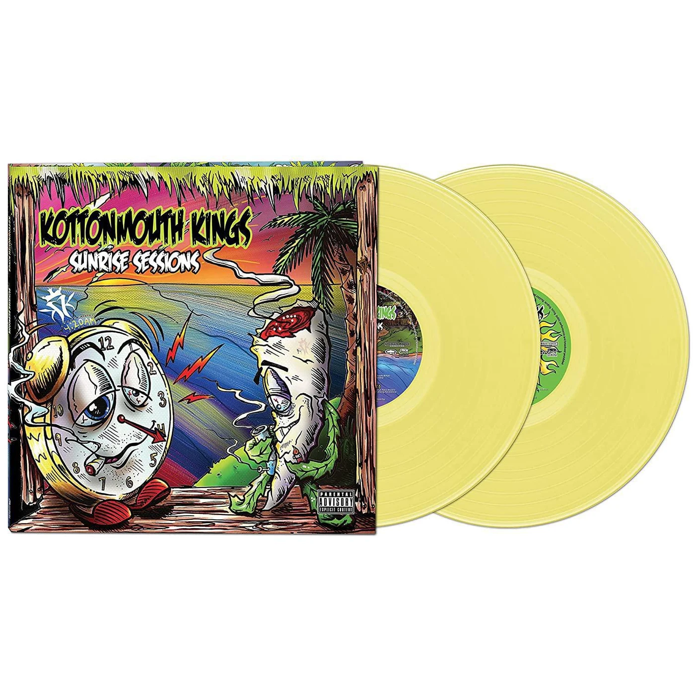 Kottonmouth Kings Sunrise Sessions (2LP, Yellow) Vinyl Record