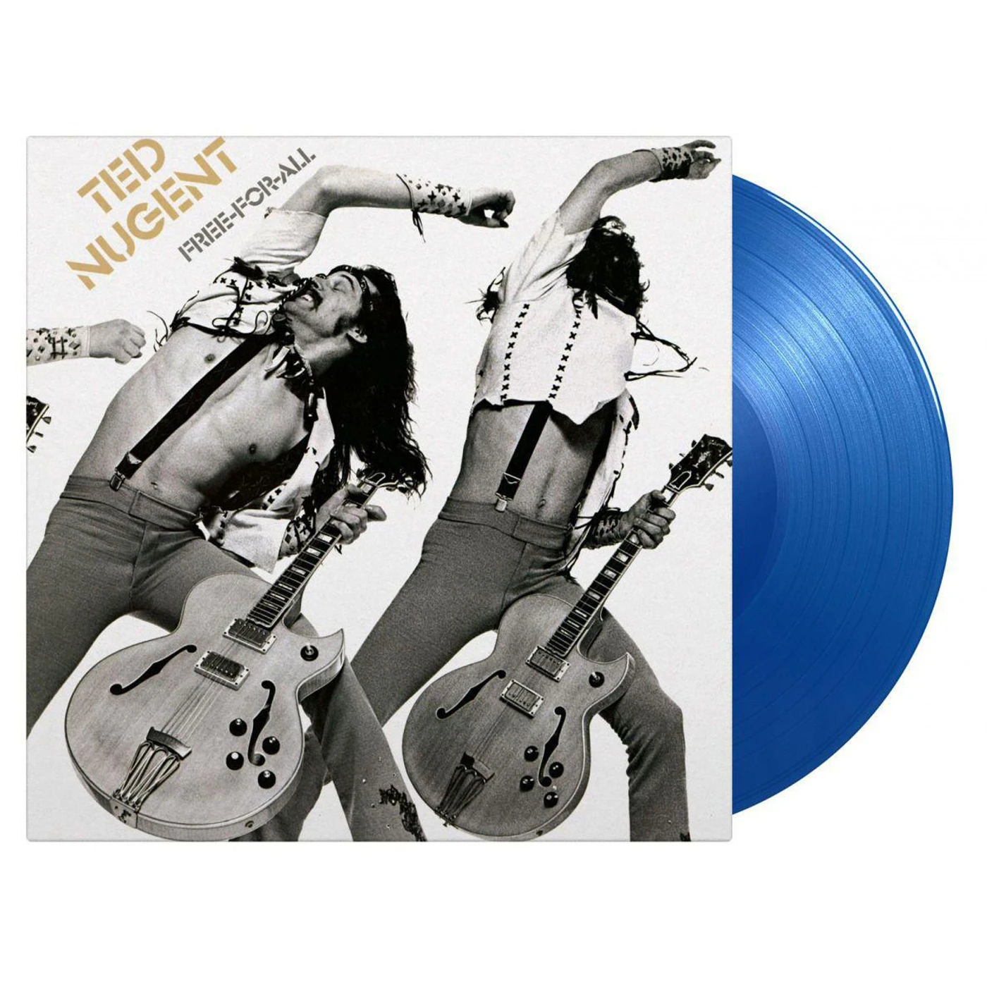 Ted Nugent Free For All (Blue/180g) Vinyl Record