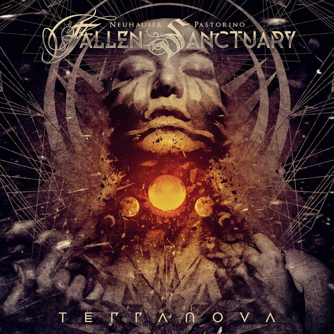 Fallen Sanctuary Terranova (Clear Orange) Vinyl Record
