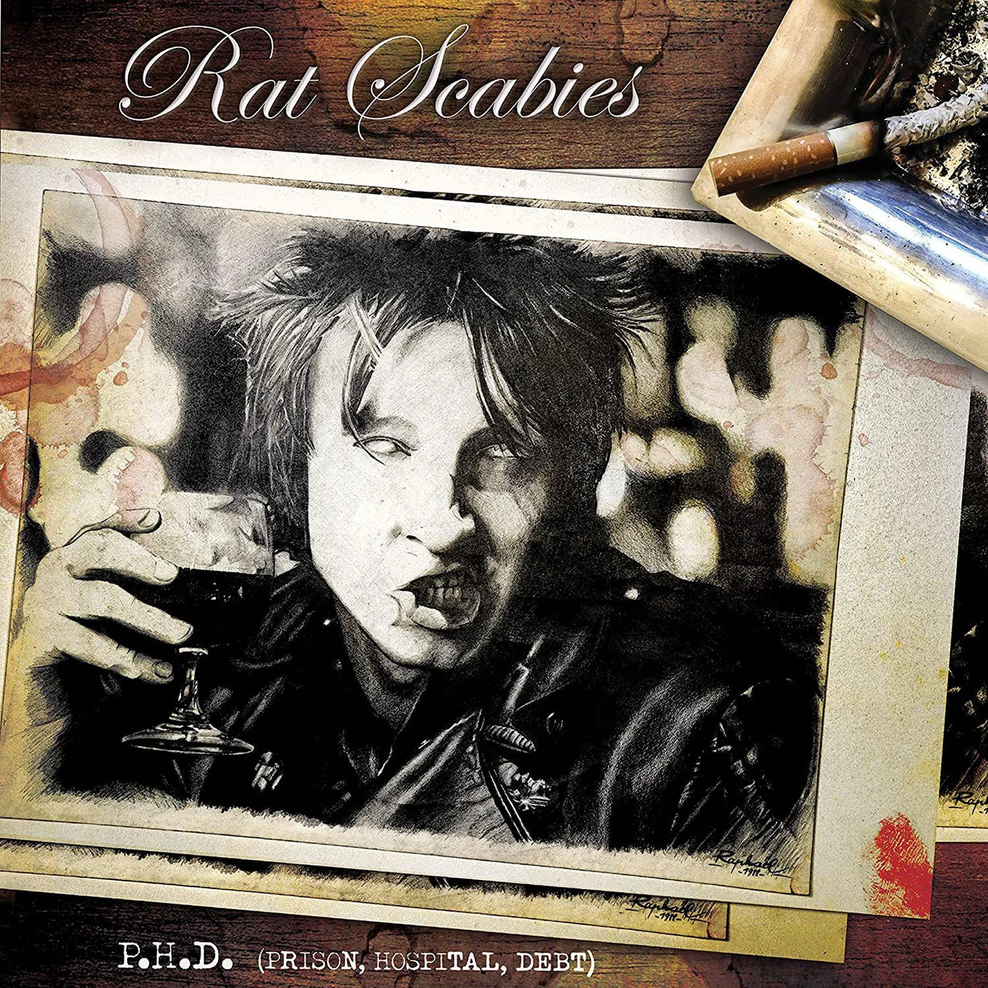Rat Scabies P.H.D. (Prison, Hospital, Debt) Vinyl Record