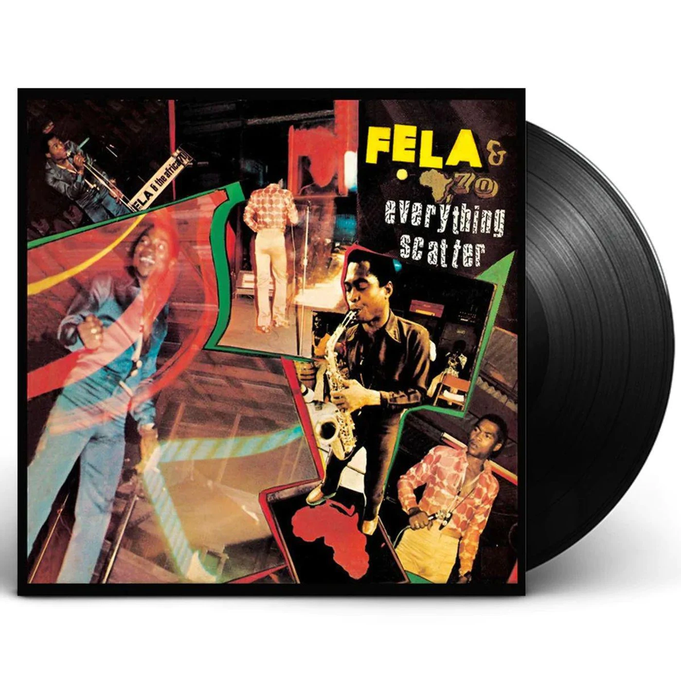 Fela Kuti Everything Scatter Vinyl Record