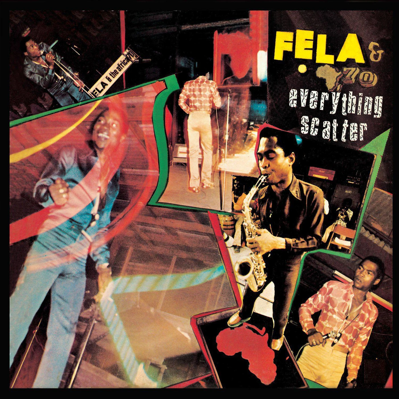 Fela Kuti Everything Scatter Vinyl Record
