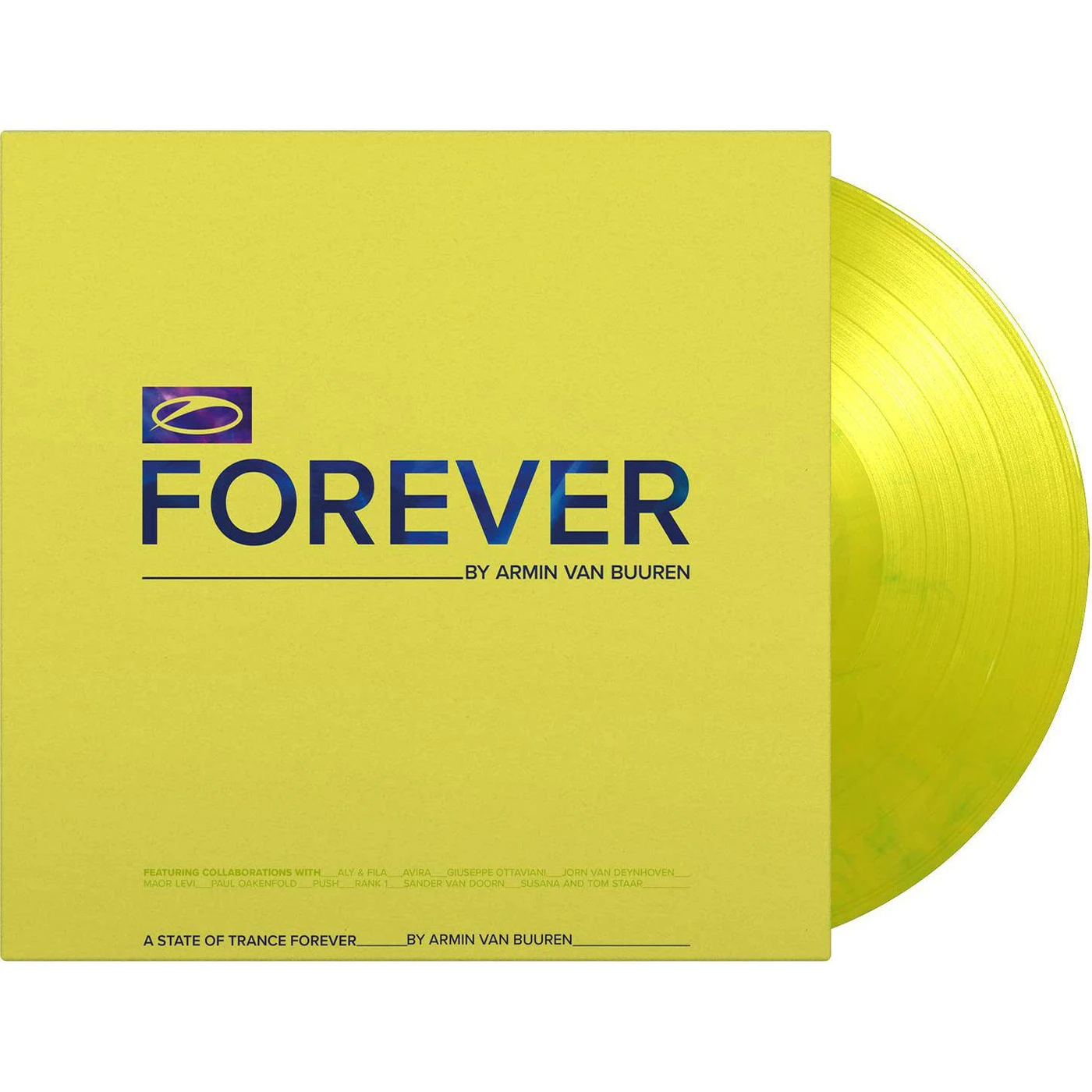 Armin van Buuren A State Of Trance Forever (2LP/Limited/Yellow & Green Marbled/180G/Numbered) Vinyl Record