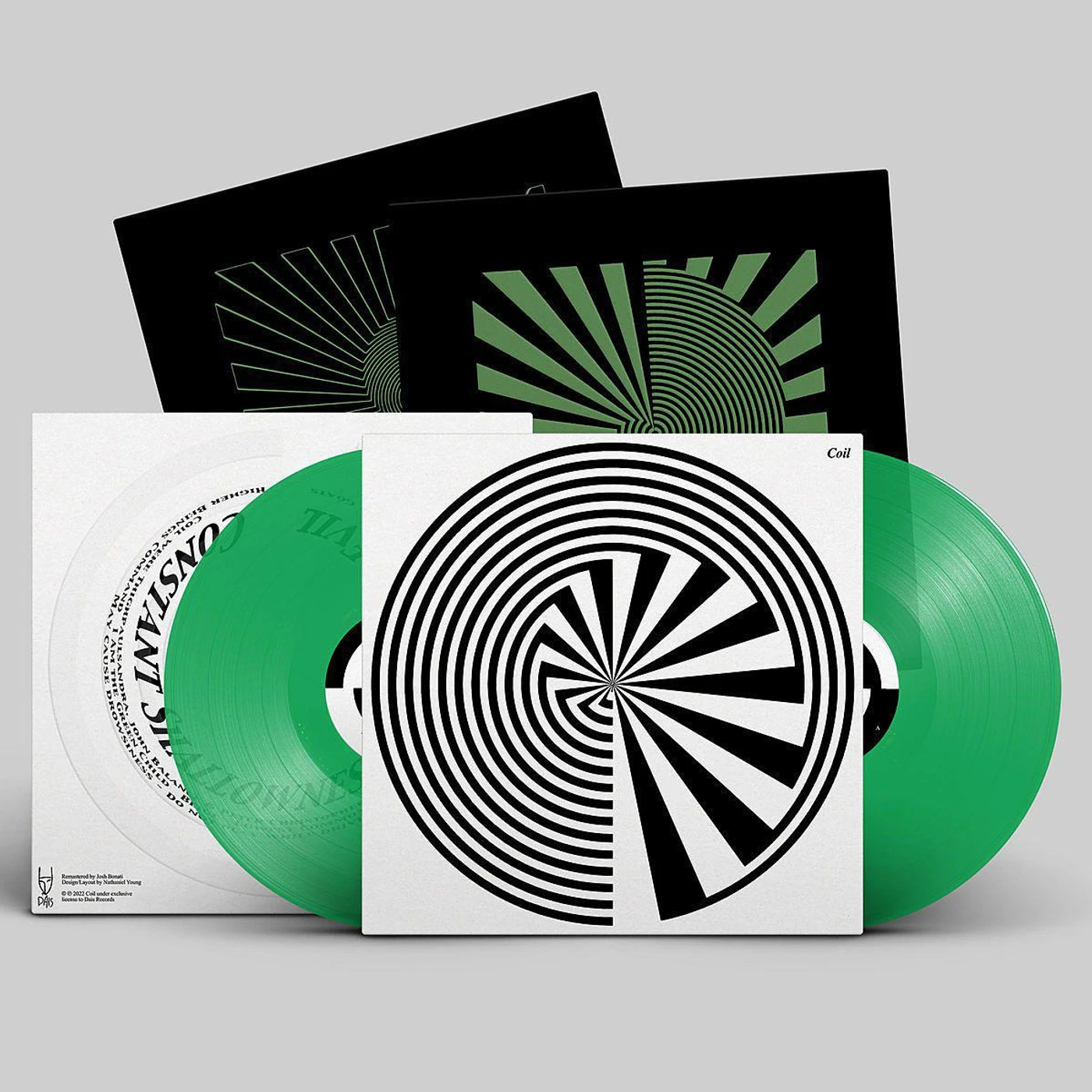 Coil Constant Shallowness Leads To Evil (Transparent Green/2LP) Vinyl Record