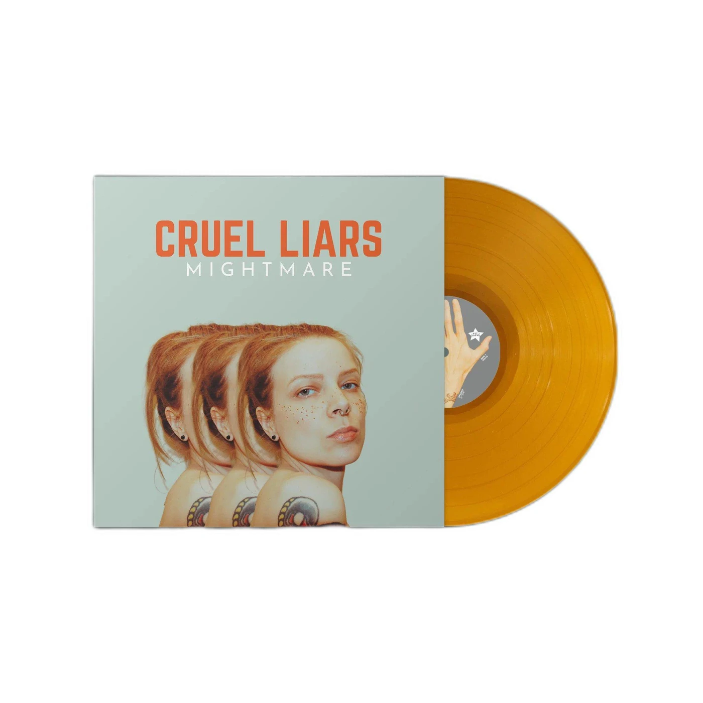 Mightmare CRUEL LIARS (TAN VINYL) (I) Vinyl Record