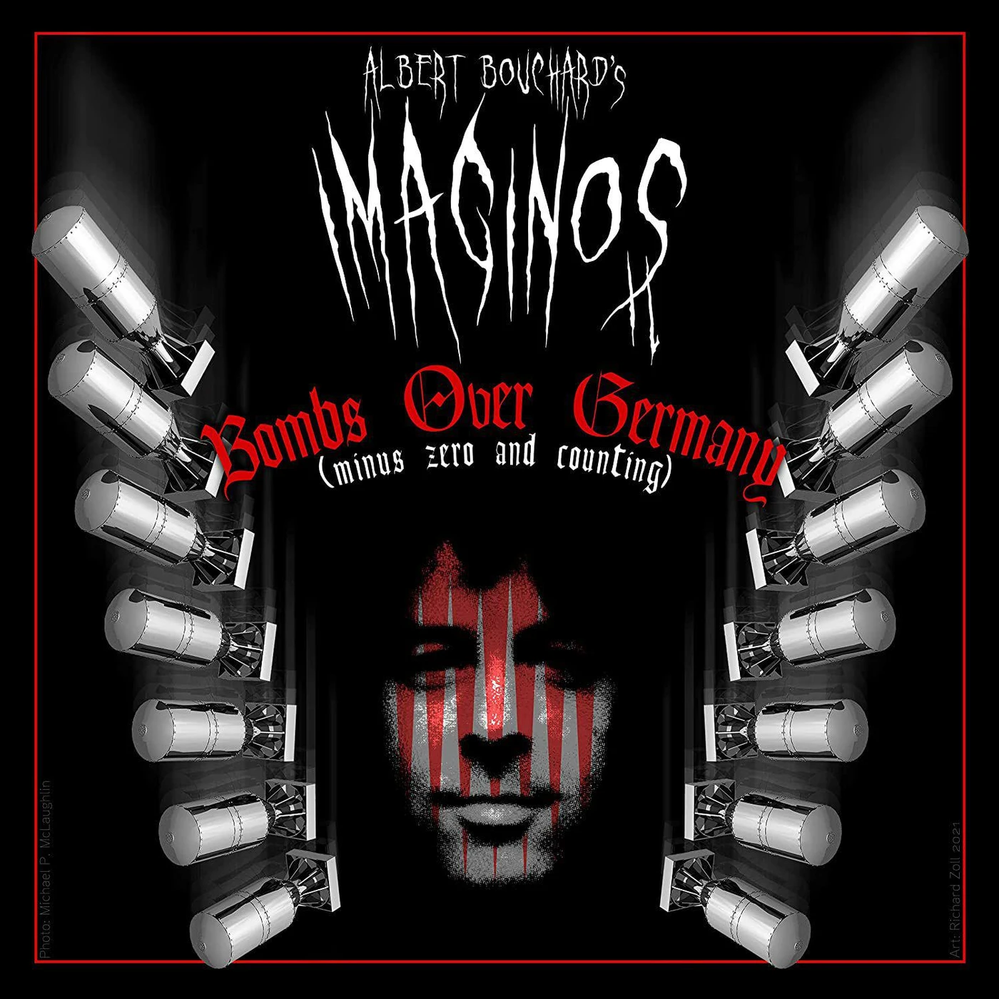 Albert Bouchard Imaginos 2 - Bombs Over Germany (Minus Zero & Counting) Vinyl Record