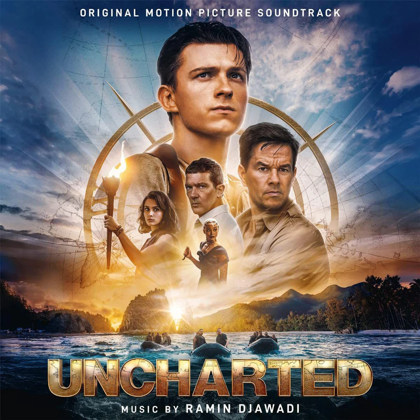 Ramin Djawadi UNCHARTED Original Soundtrack (LIMITED WHITE VINYL/180G/2LP) Vinyl Record