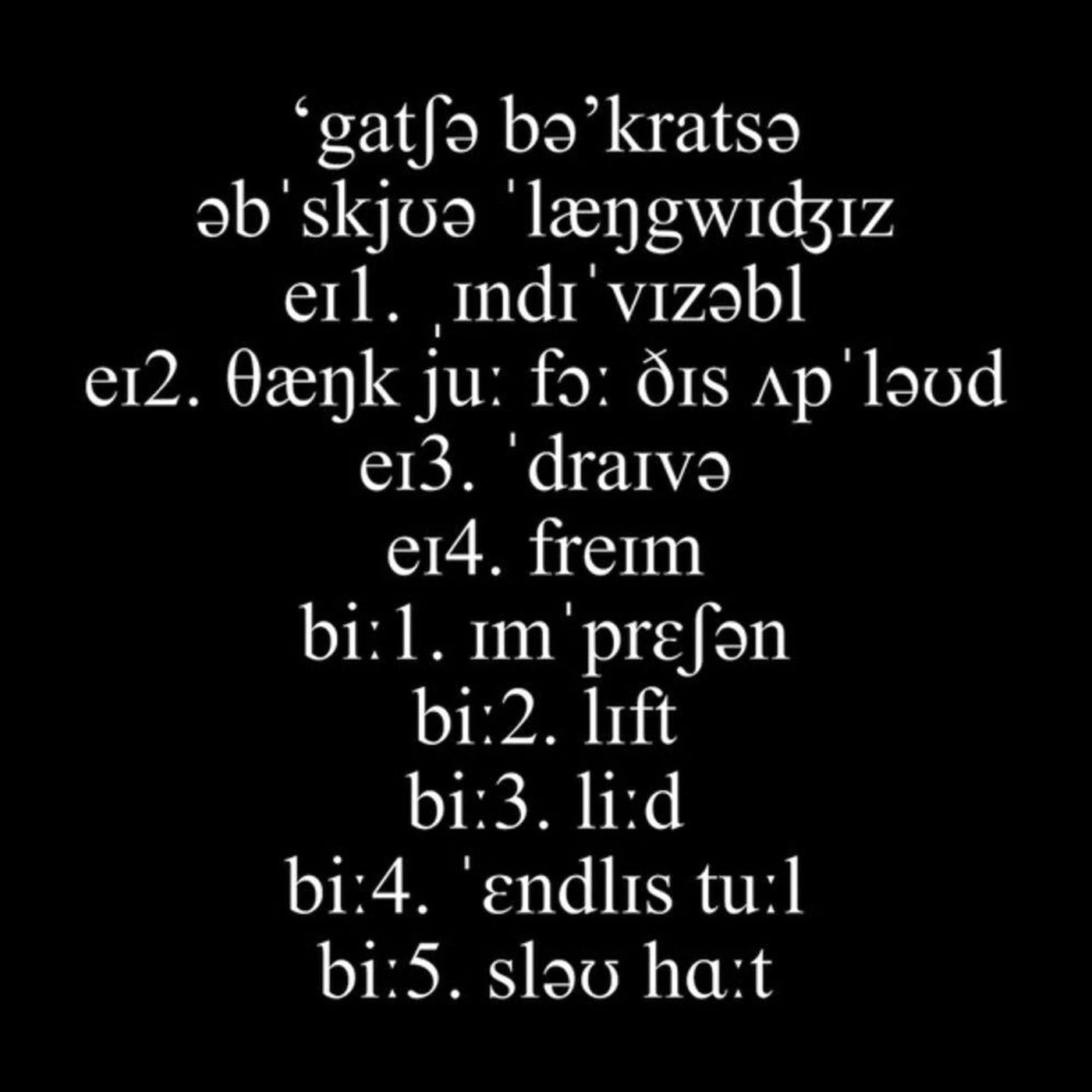 Gacha Bakradze Obscure Languages Vinyl Record