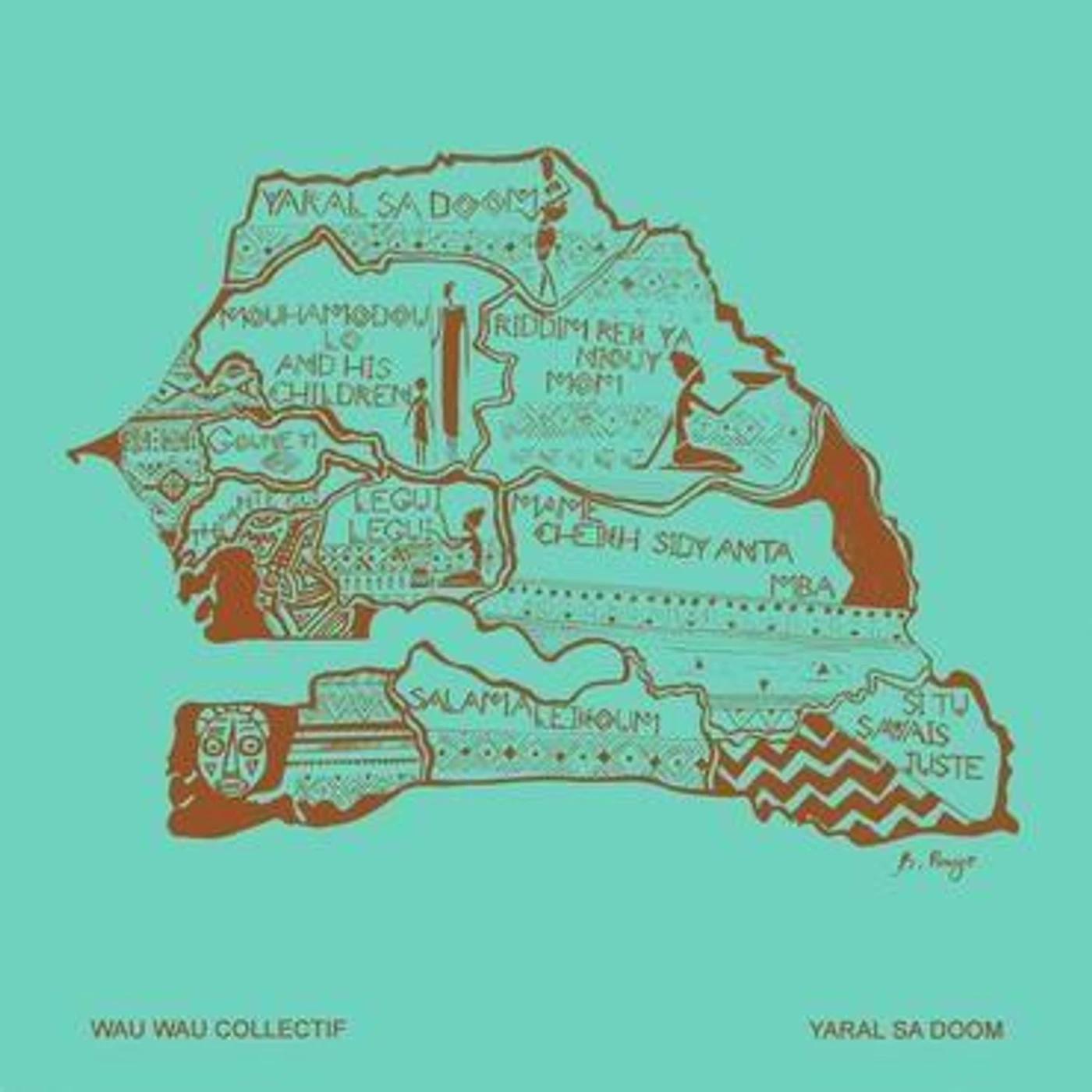 Wau Wau Collectif Yaral Sa Doom Vinyl Record