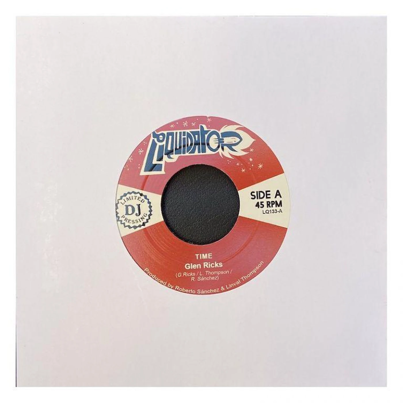 Glen Ricks TIME / WOMAN Vinyl Record
