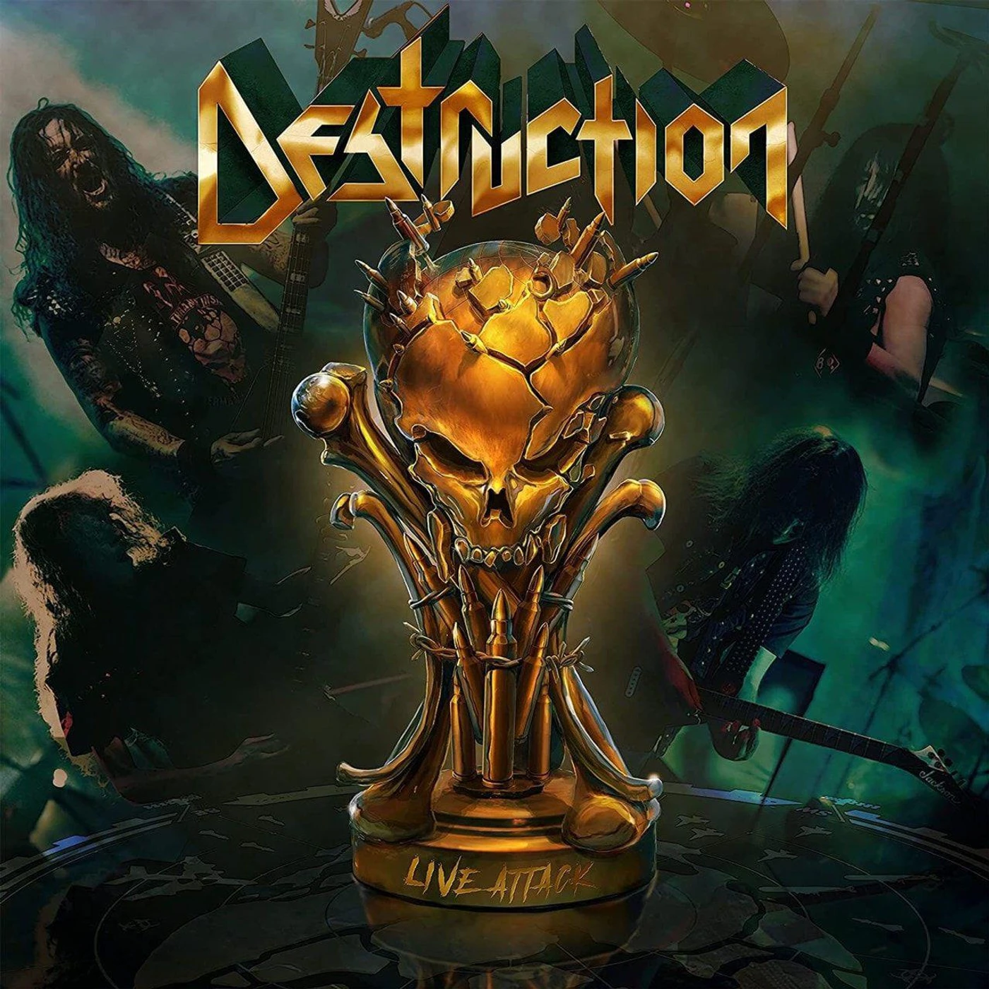 Destruction LIVE ATTACK (2CD/BLURAY) CD