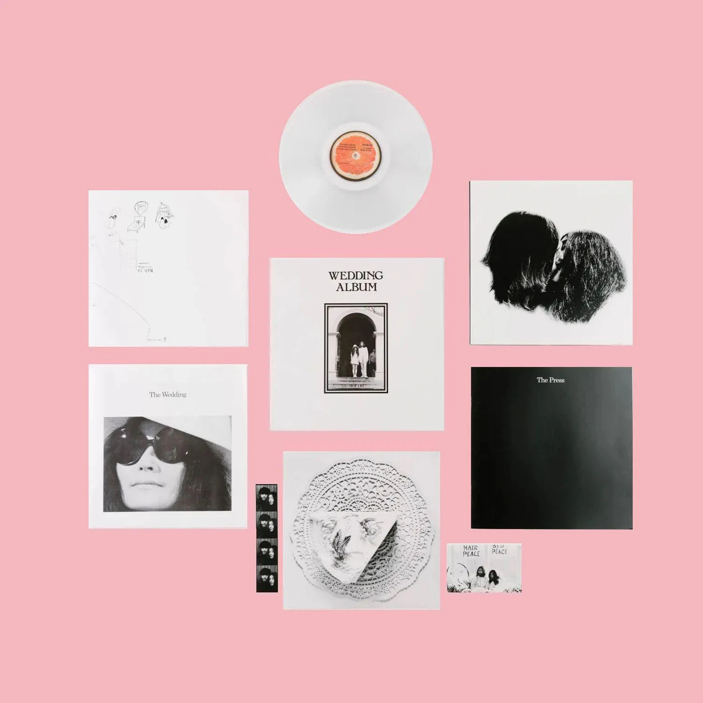 John Lennon & Yoko Ono Wedding Album (White) Box Set (Vinyl)