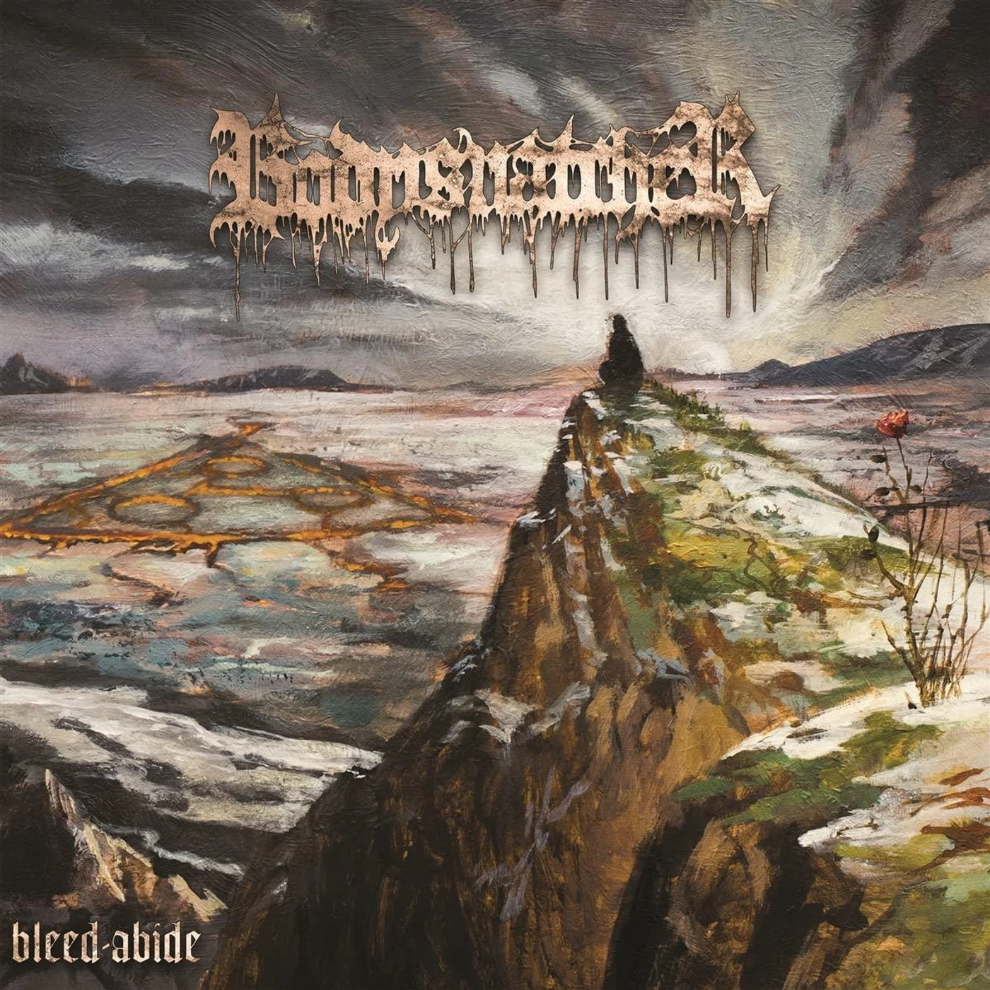 Bodysnatcher Bleed-Abide - Opaque Orchid / Opaque Bone Vinyl Record