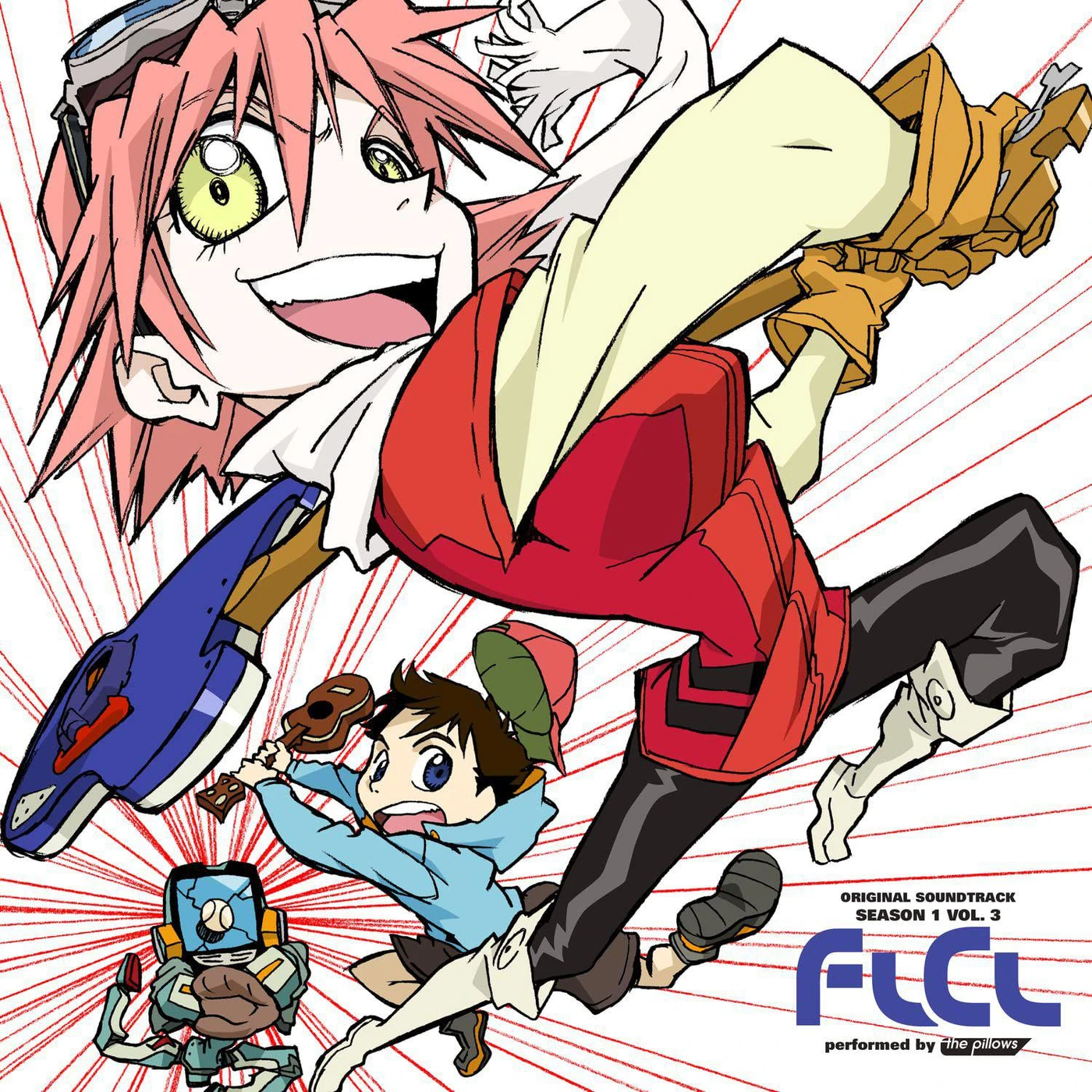 the pillows FLCL Season 1 Vol 3 / Original Soundtrack Vinyl Record