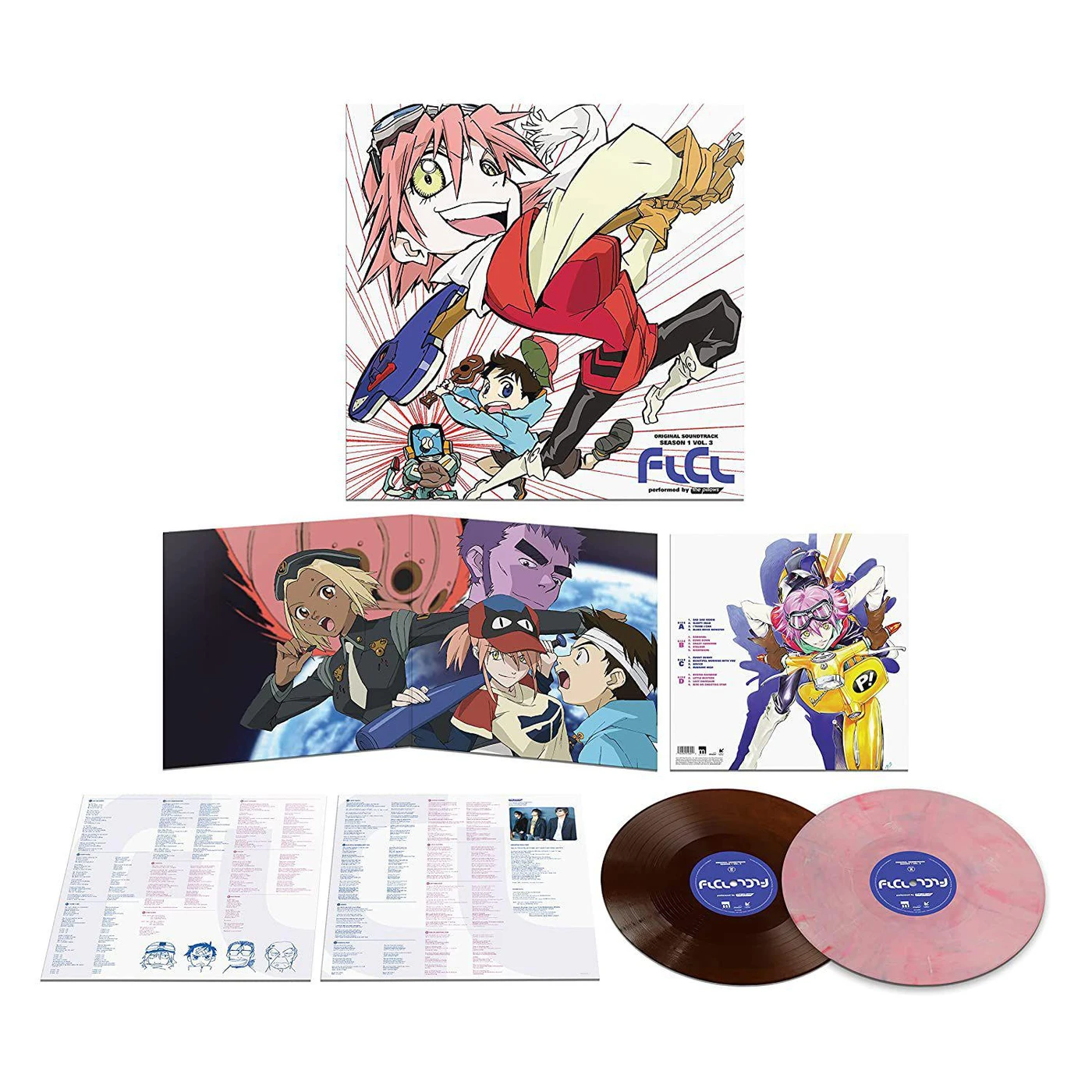 the pillows FLCL Season 1 Vol 3 / Original Soundtrack Vinyl Record