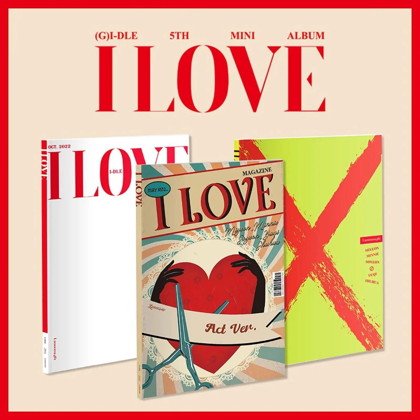 (G)I-DLE I Love CD