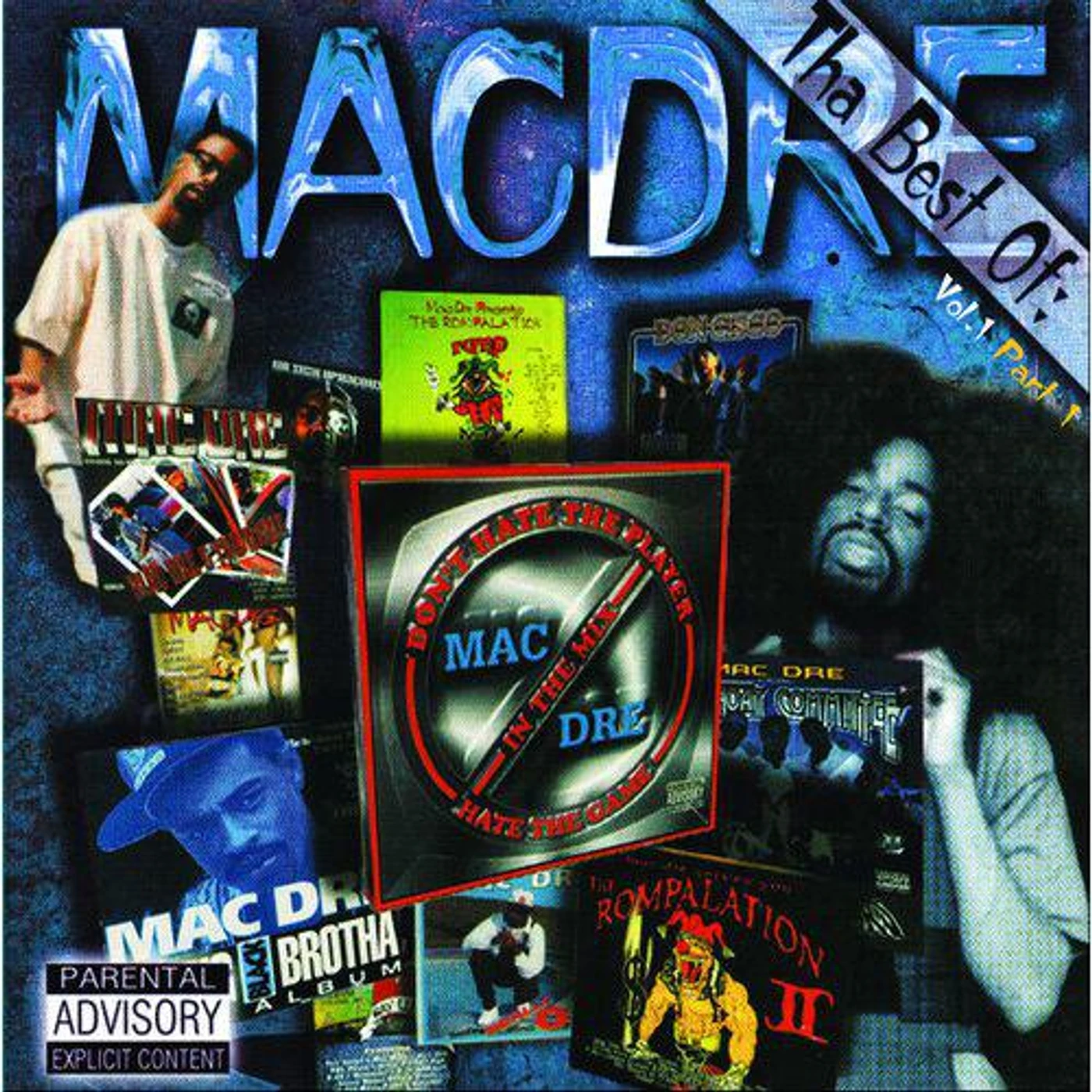 Tha Best Of Mac Dre Vol. 1 - Part 1 (Clear) Vinyl Record