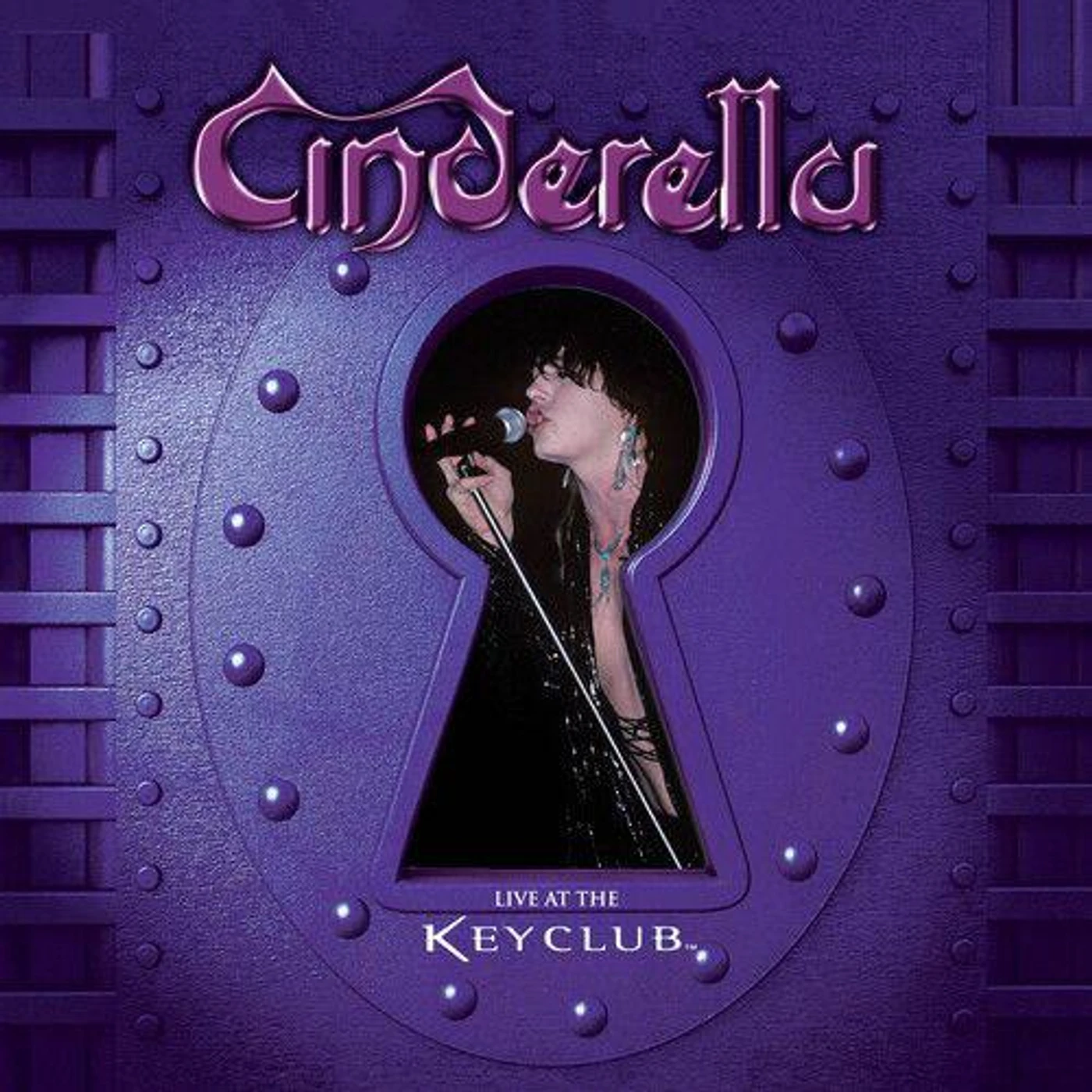 Cinderella Live At The Key Club - Marble Purple Splatter Vinyl Record