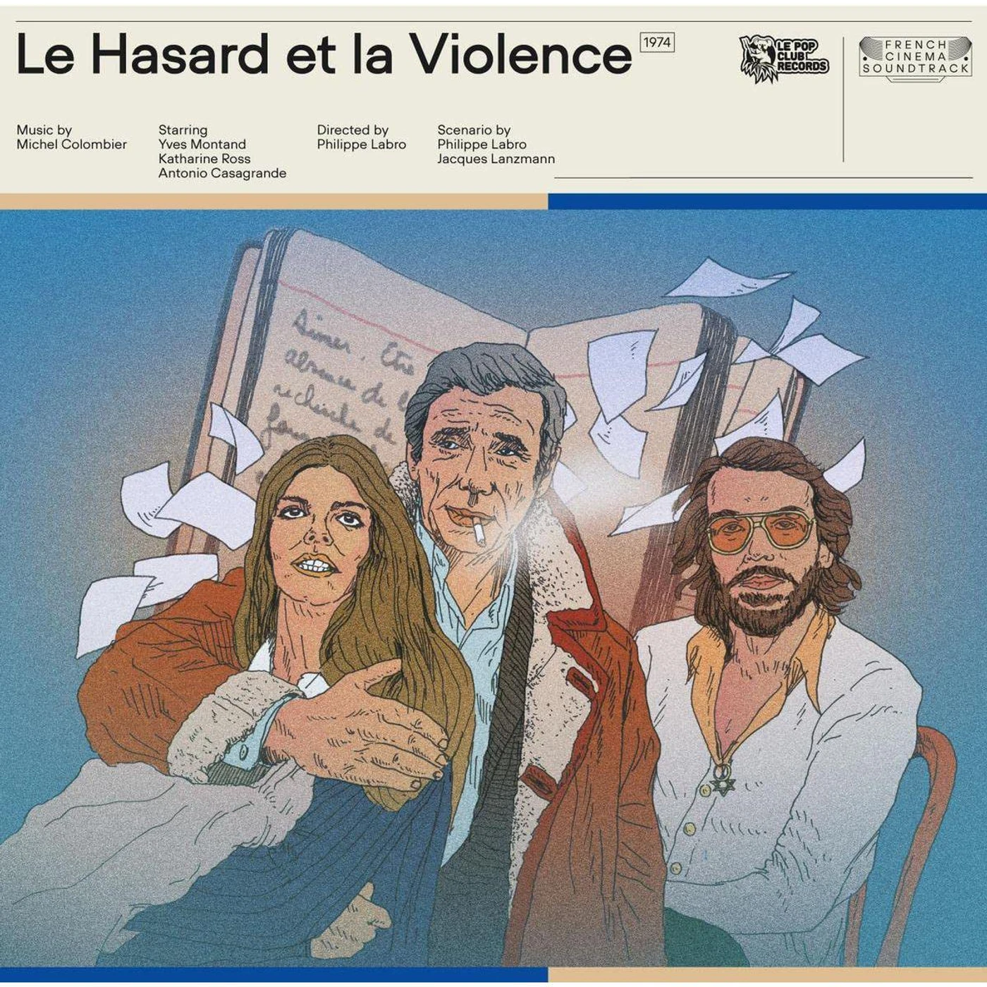 Michel Colombier Le Hasard Et La Violence Vinyl Record