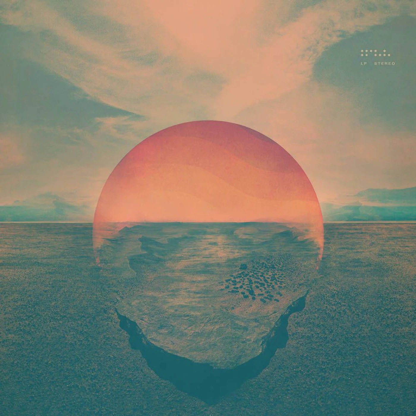 Tycho Dive : 10th Anniversary - Orange & Red Marbled Vinyl Record