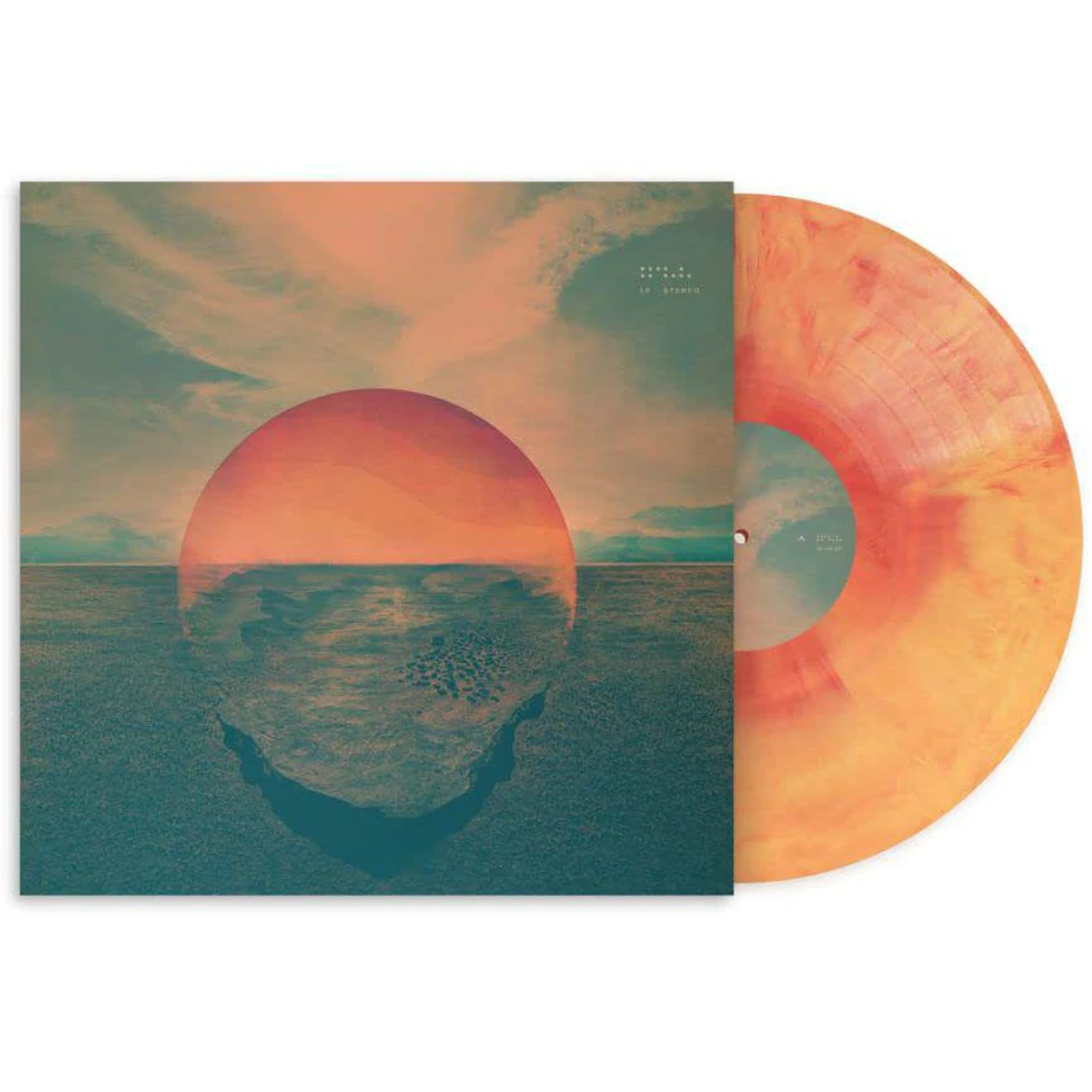 Tycho Dive : 10th Anniversary - Orange & Red Marbled Vinyl Record