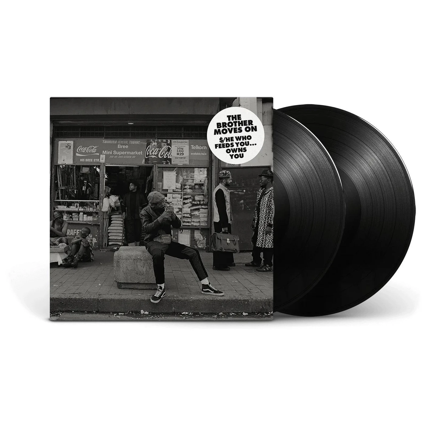 The Brother Moves On $/HE WHO FEEDS YOU OWNS YOU Vinyl Record