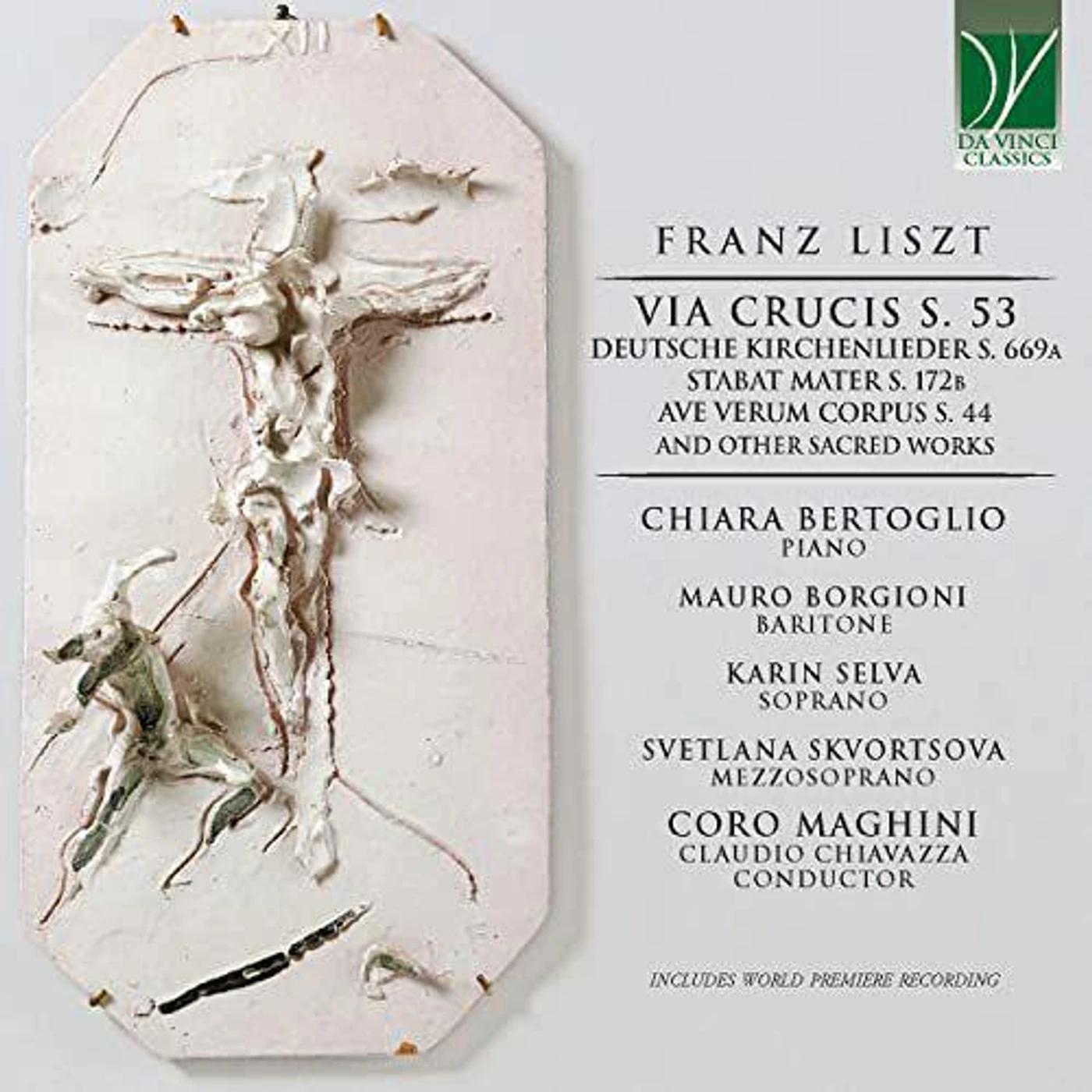 Chiara Bertoglio LISZT VIA CRUCIS CD