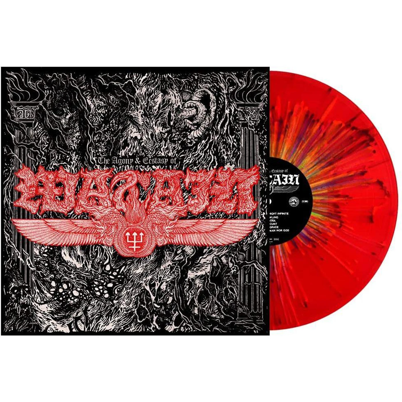 AGONY & ECSTASY OF WATAIN (RED W/ RAINBOW SPLATTER VINYL) Vinyl Record