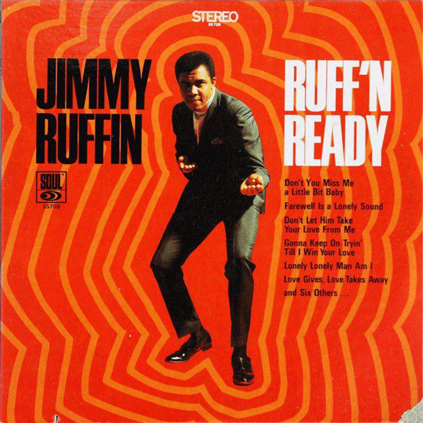 Jimmy Ruffin Ruff 'N Ready Vinyl Record