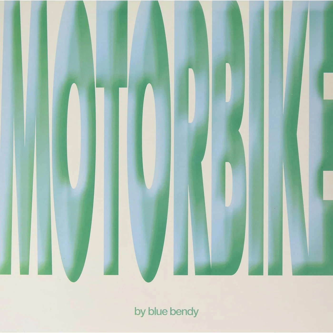 Blue Bendy MOTORBIKE Vinyl Record