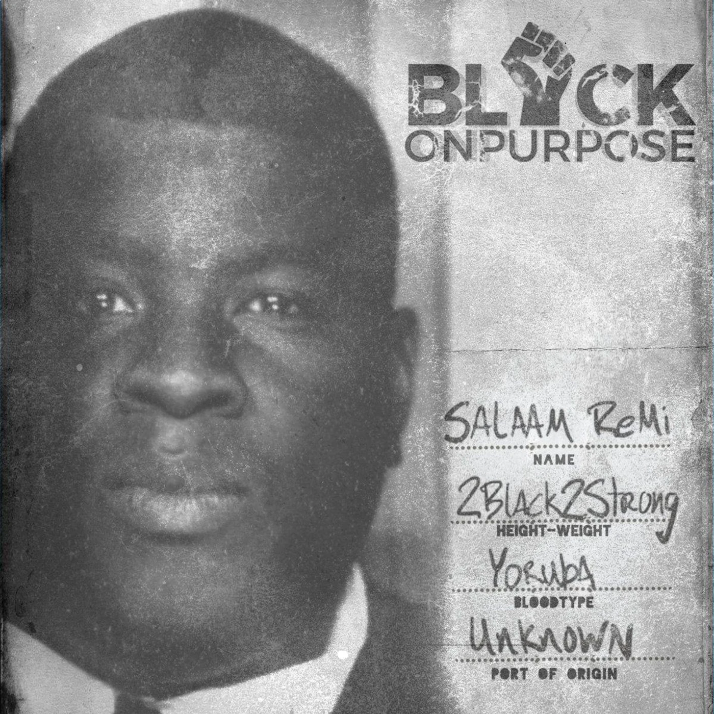 Salaam Remi BLACK ON PURPOSE Vinyl Record