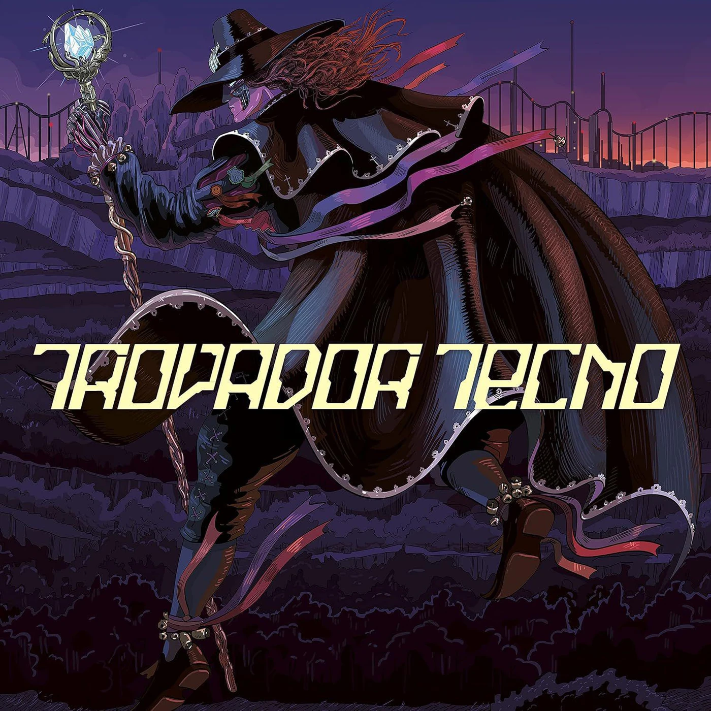 Joe Crepúsculo TROVADOR TECNO Vinyl Record