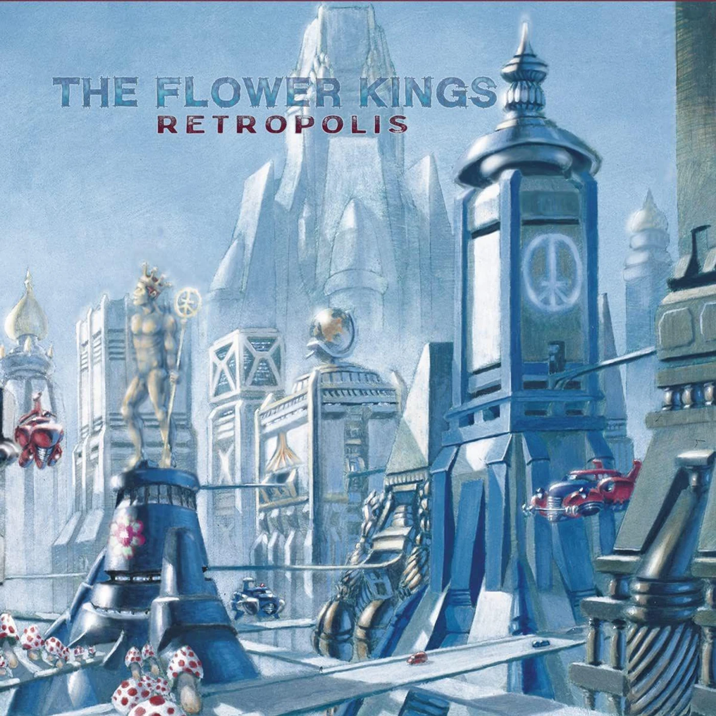The Flower Kings RETROPOLIS (RE-ISSUE 2022) (2LP/CD) Vinyl Record
