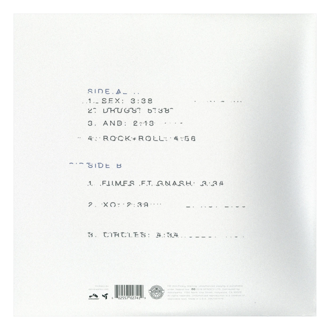 EDEN i think you think too much of me Vinyl Record