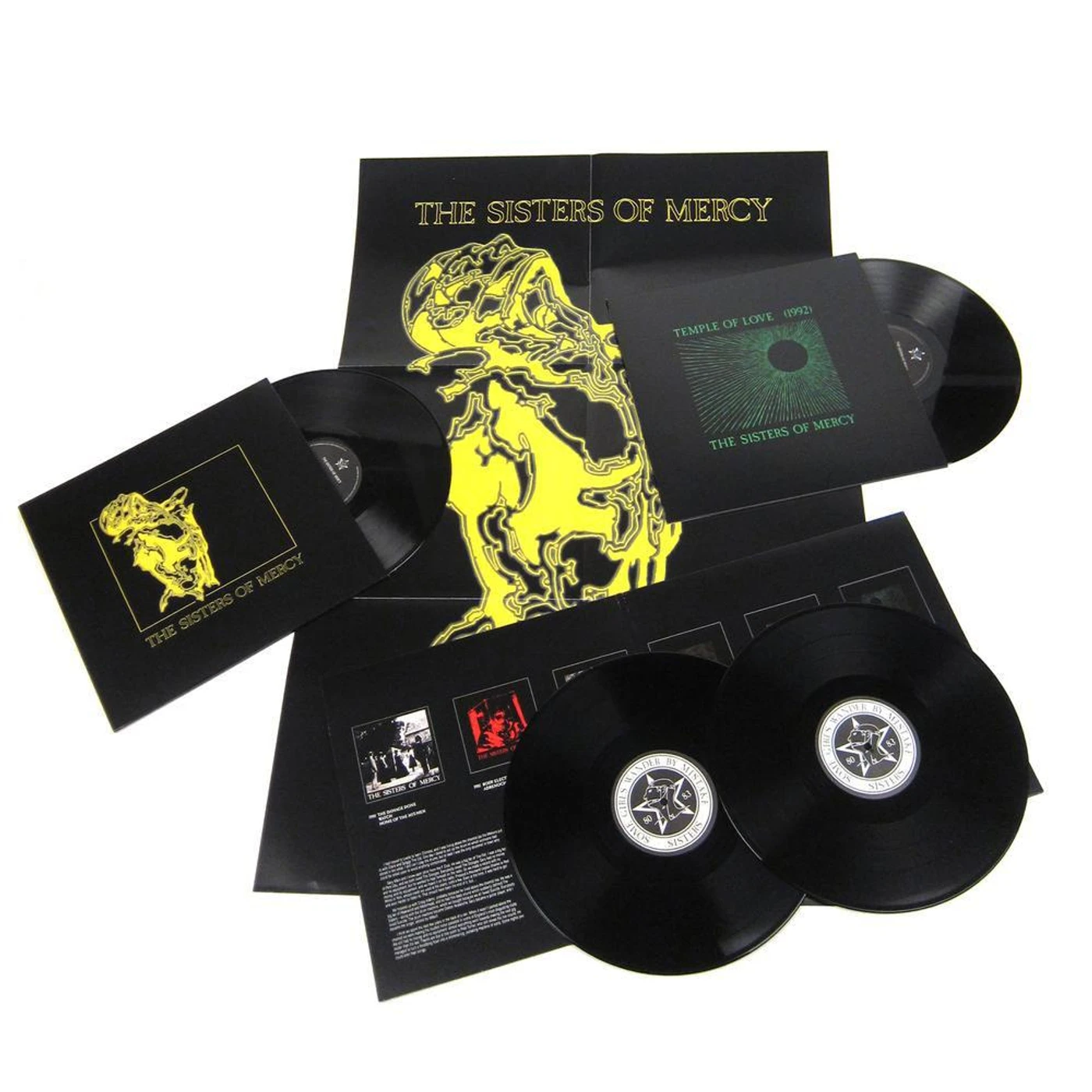 Sisters of Mercy Some Girls Wander By Mistake (4LP Box Set) Vinyl Record