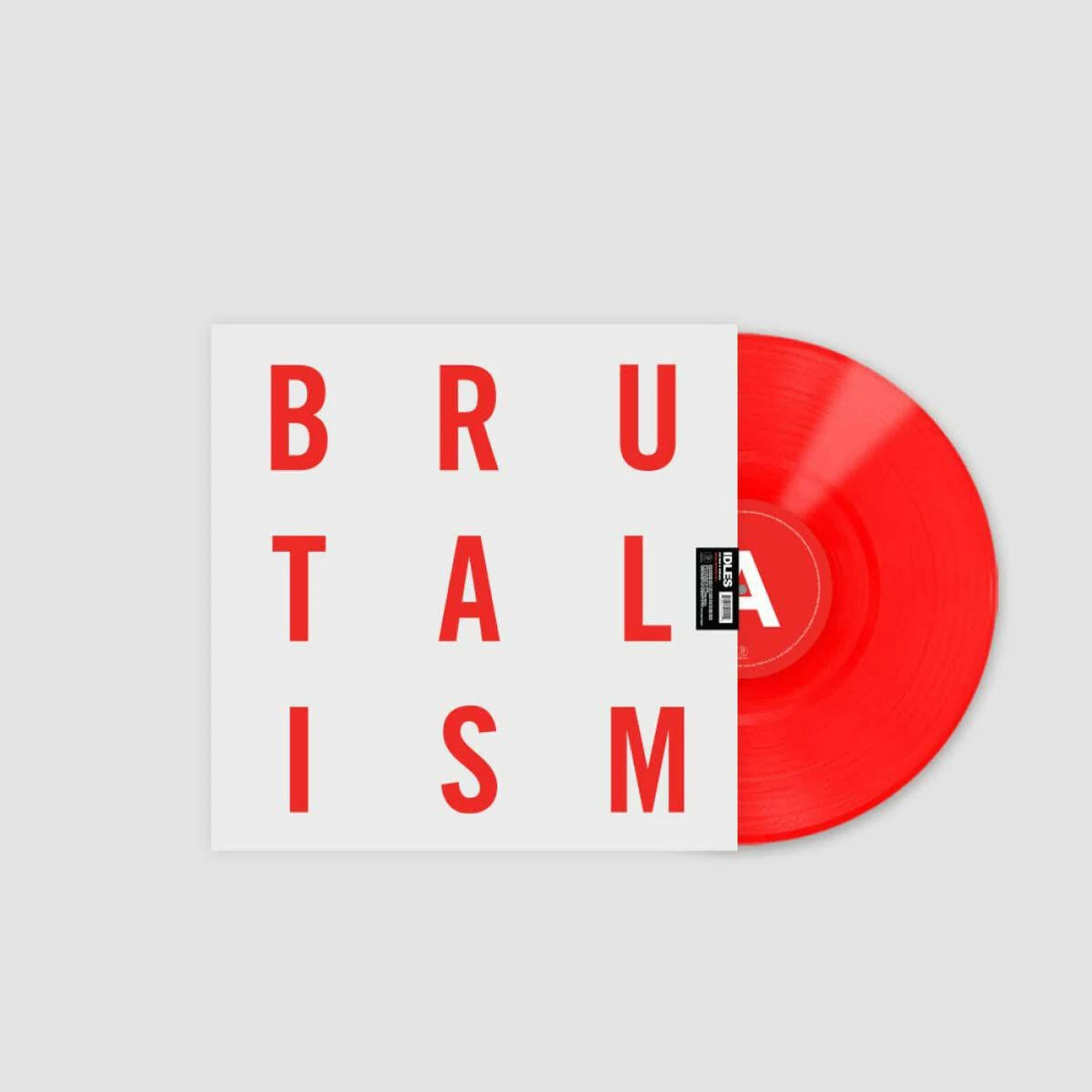 IDLES Five Years Of Brutalism (Red) Vinyl Record