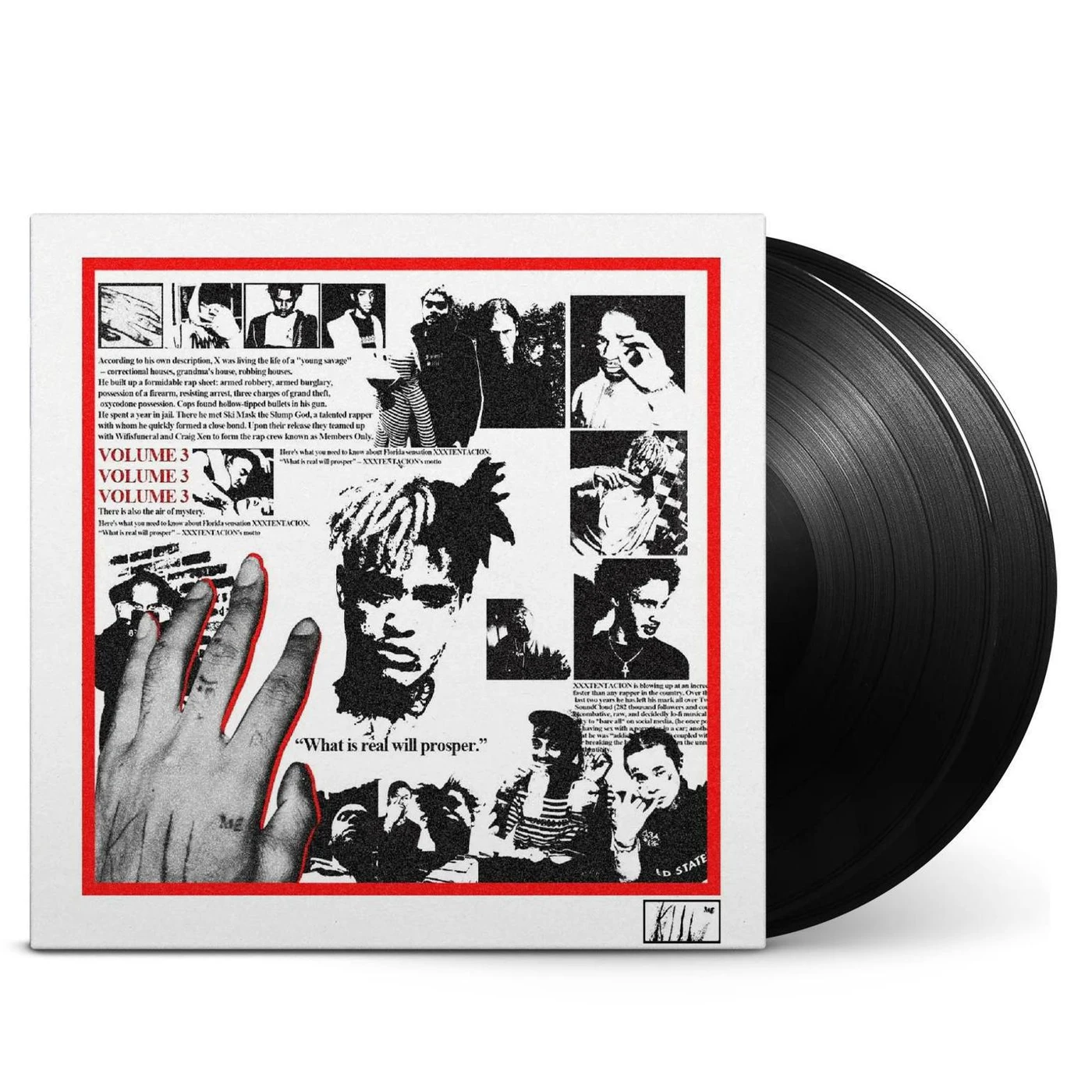  Xxxtentacion Presents: Members Only Vol. 3 (2LP) (Explicit) Vinyl Record