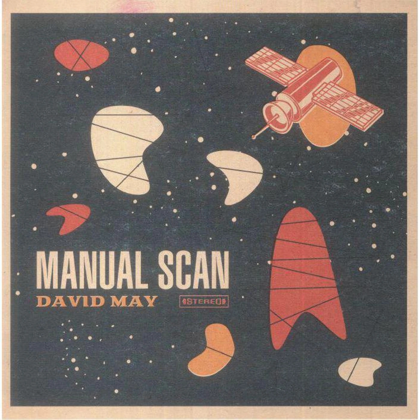 Manual Scan DAVID MAY Vinyl Record