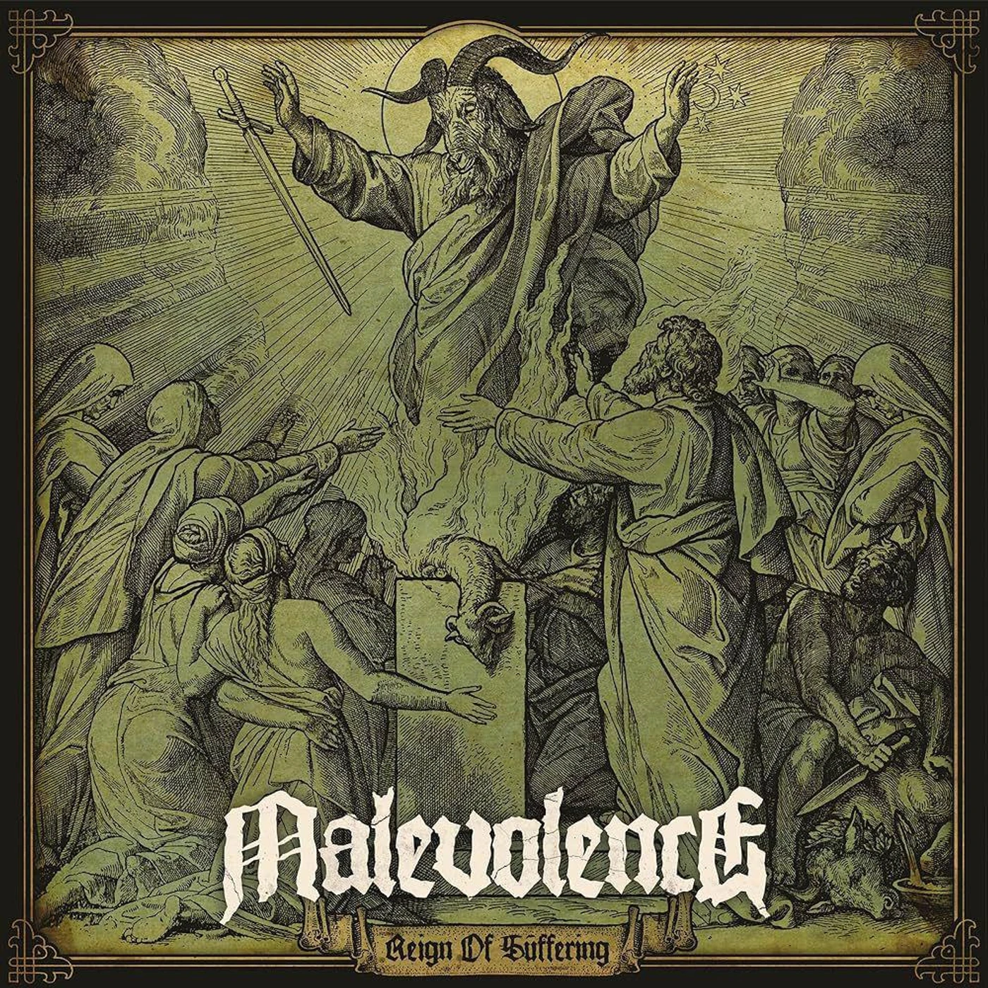 Malevolence REIGN OF SUFFERING Vinyl Record