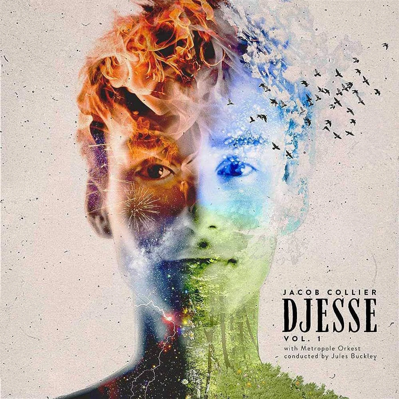 Jacob Collier Djesse Vol 1 (Clear Light Blue) Vinyl Record