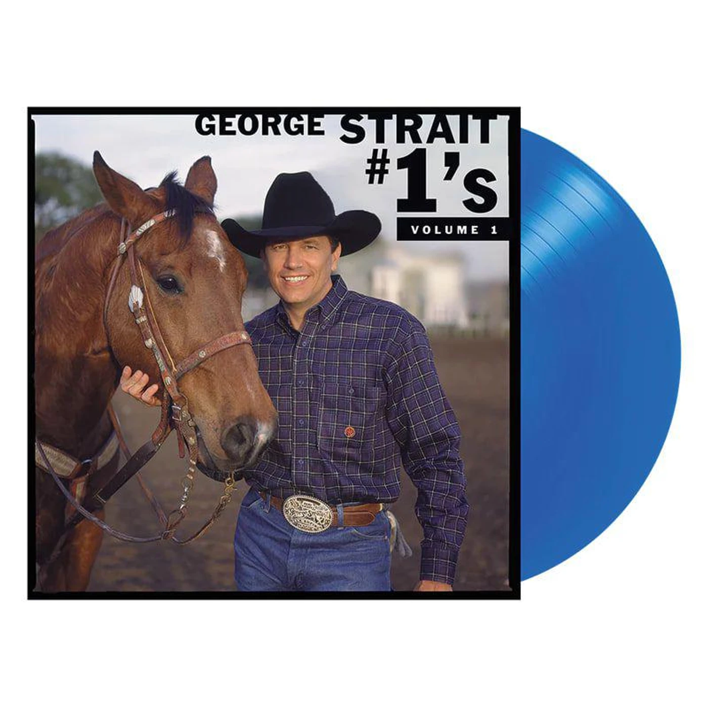 George Strait #1's Volume 1 (Blue) Vinyl Record