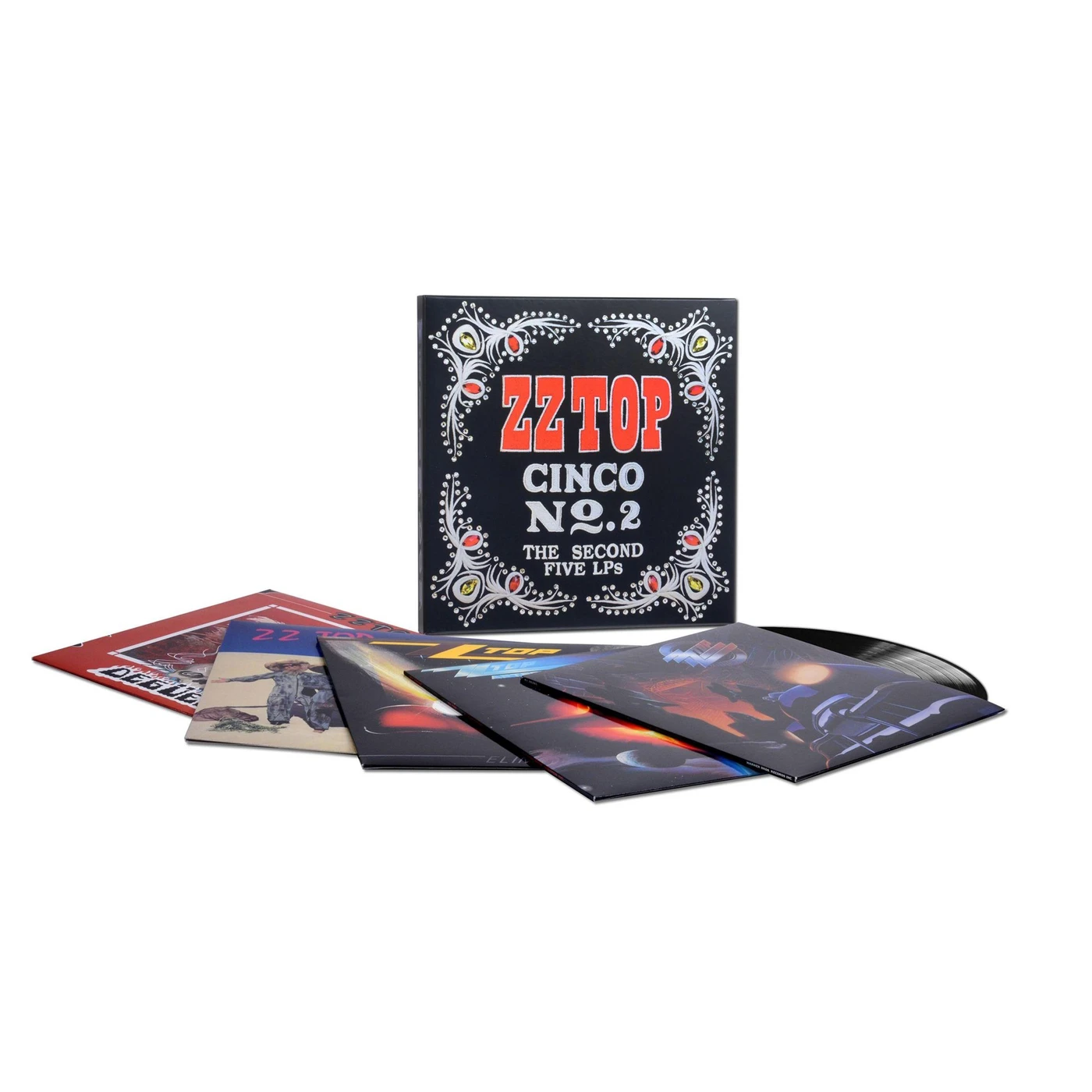 ZZ Top CINCO NO. 2: SECOND Vinyl Record Box Set