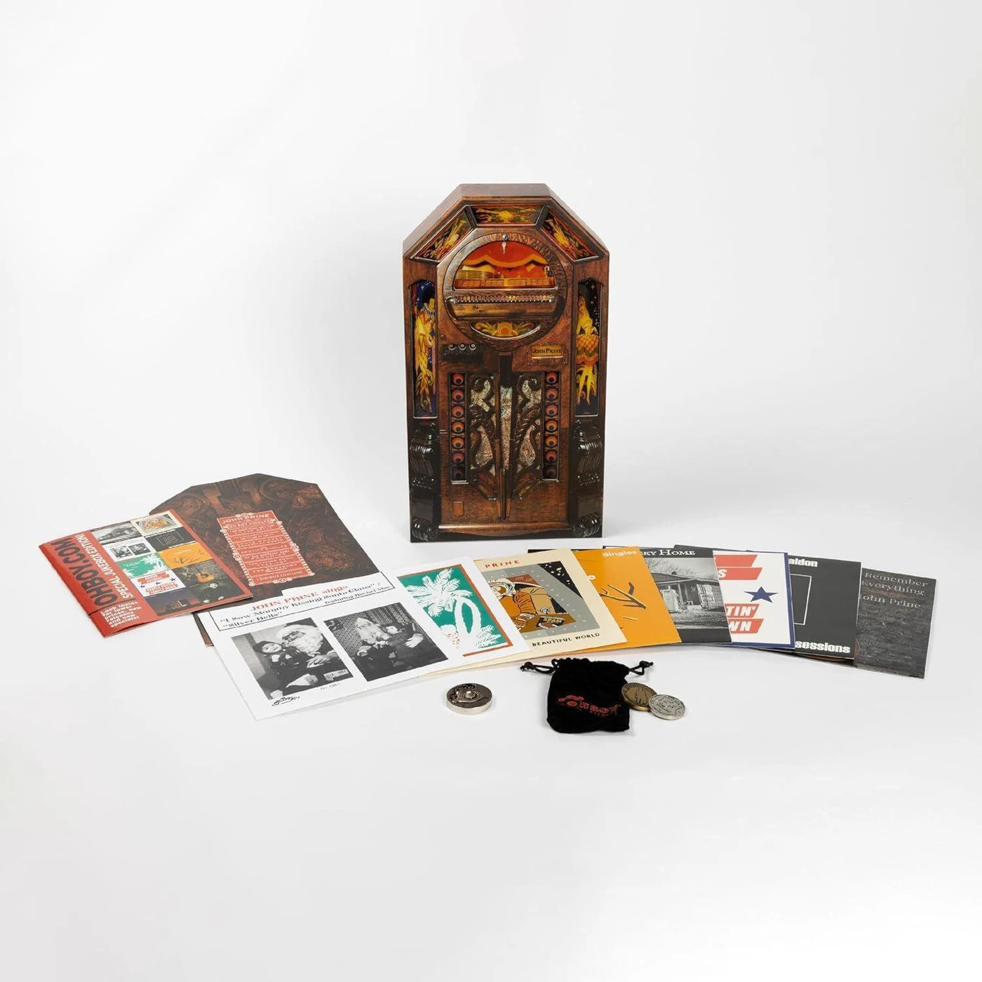 John Prine Oh Boy Singles 7" Jukebox Box Set (Vinyl)