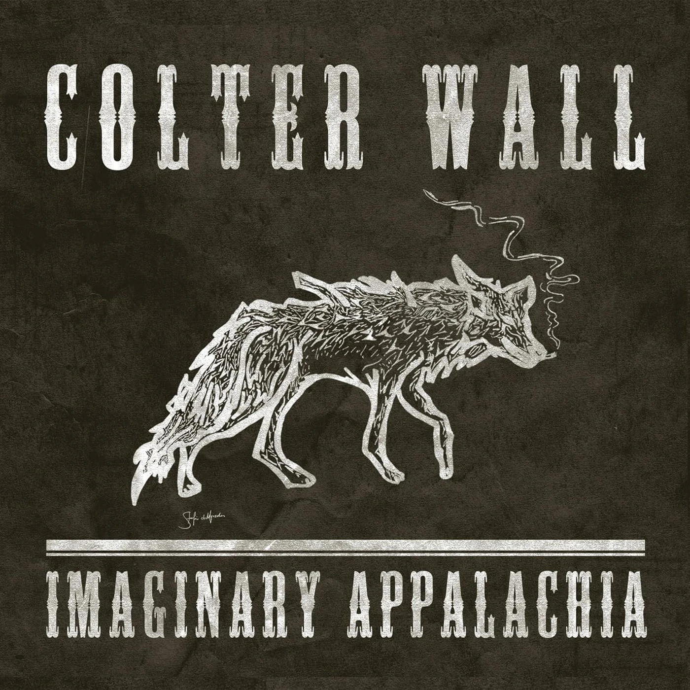 Colter Wall Imaginary Appalachia (Red) Vinyl Record