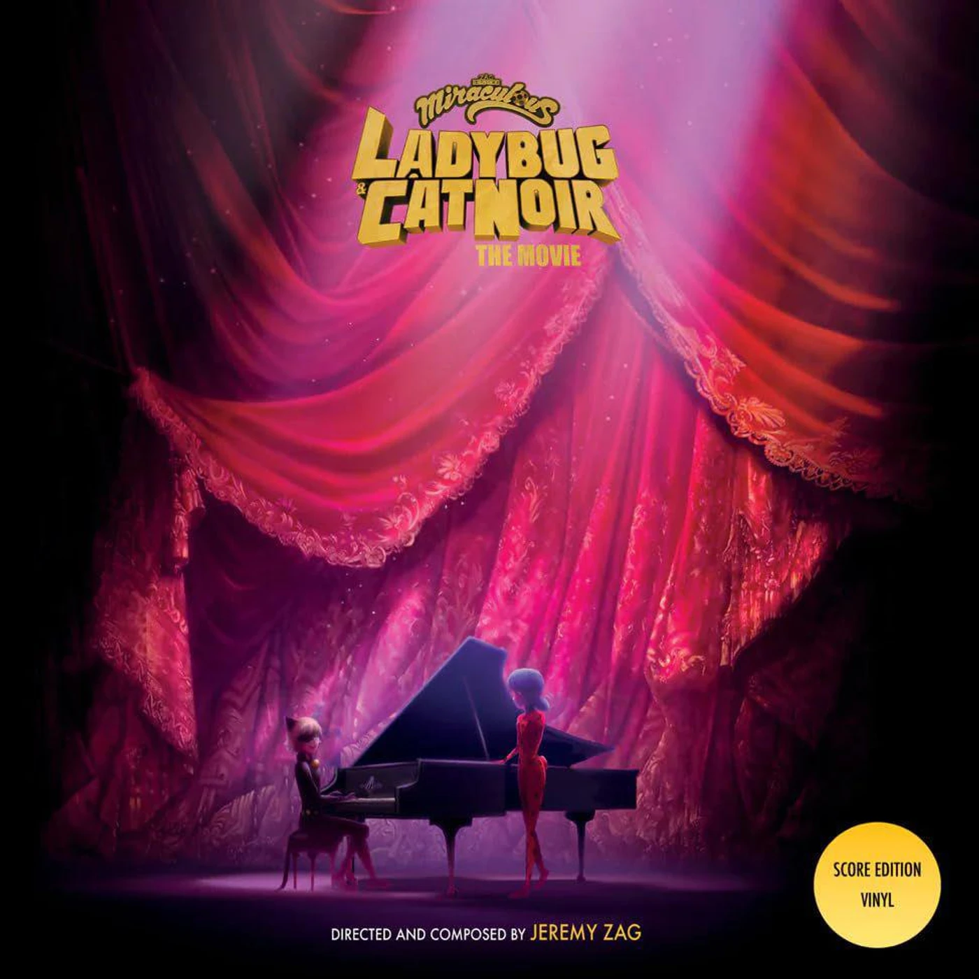 Jeremy Zag Miraculous Ladybug & Cat Noir, The Movie - Original Soundtrack Vinyl Record