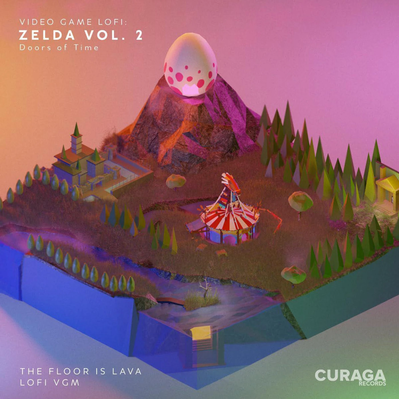 The Floor is Lava Video Game Lofi: Zelda, Vol. 2 - Original Soundtrack Vinyl Record